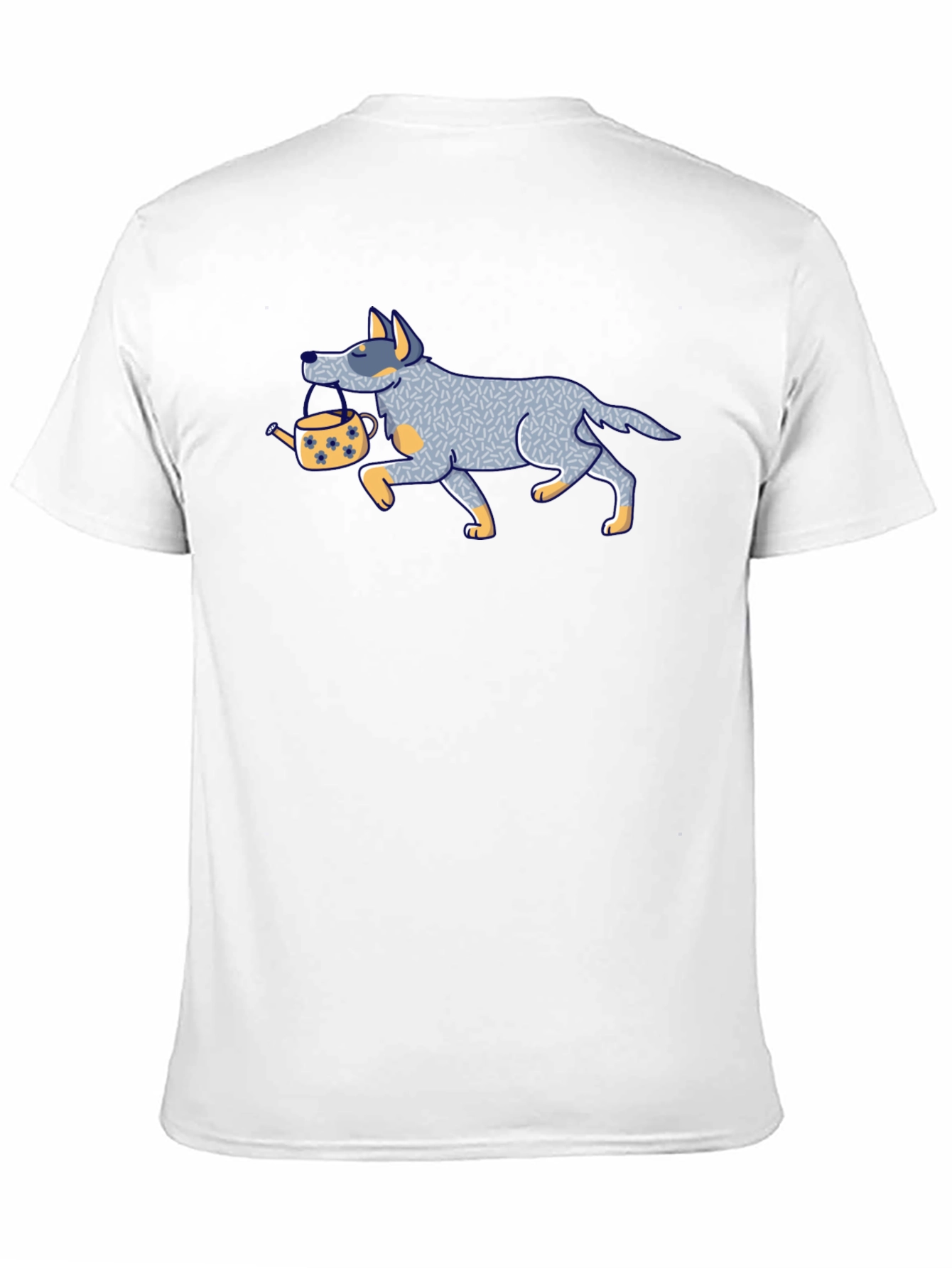 Dog with Teapot Graphic Tee