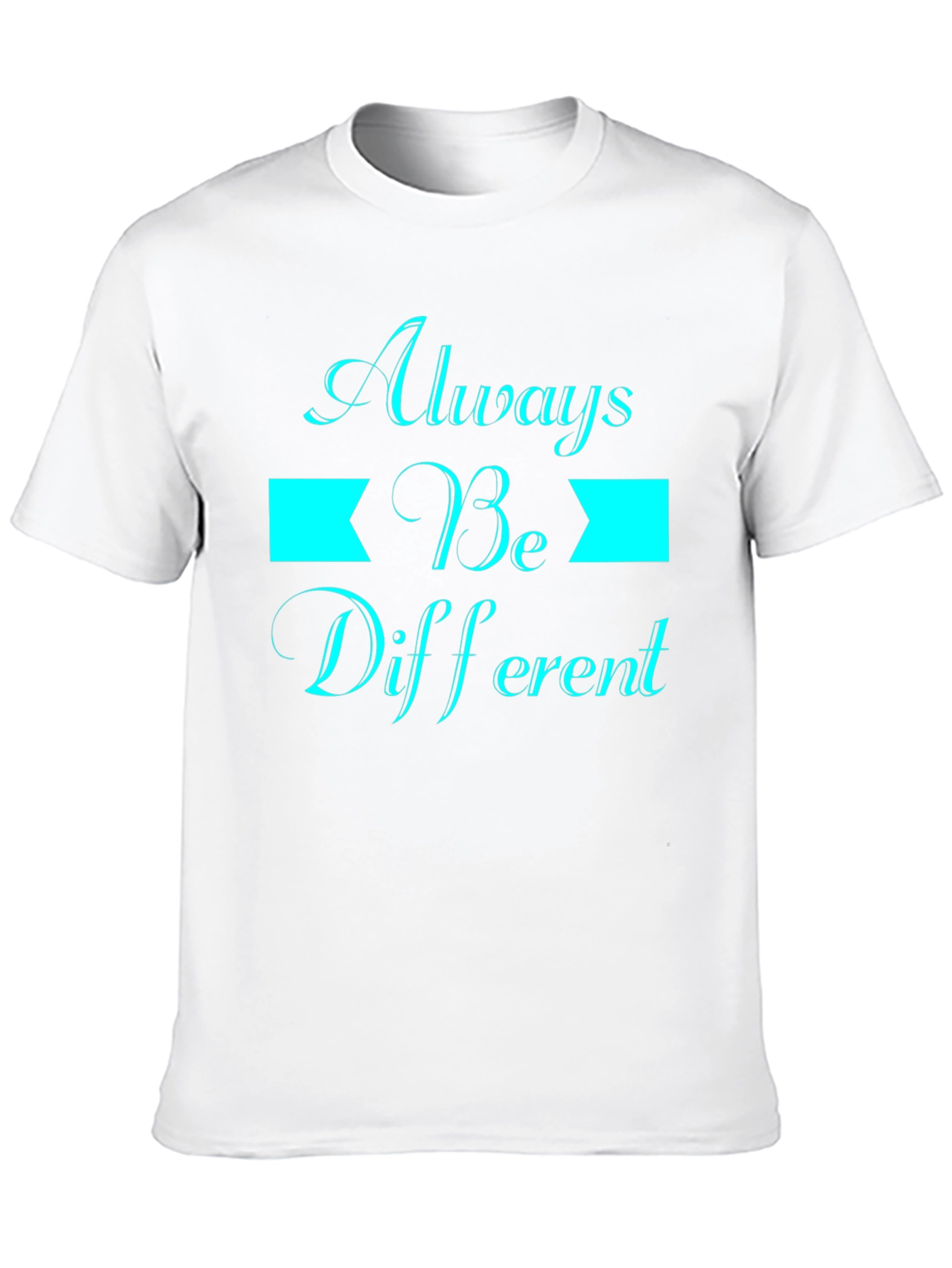 Always Be Different T-Shirt - Black