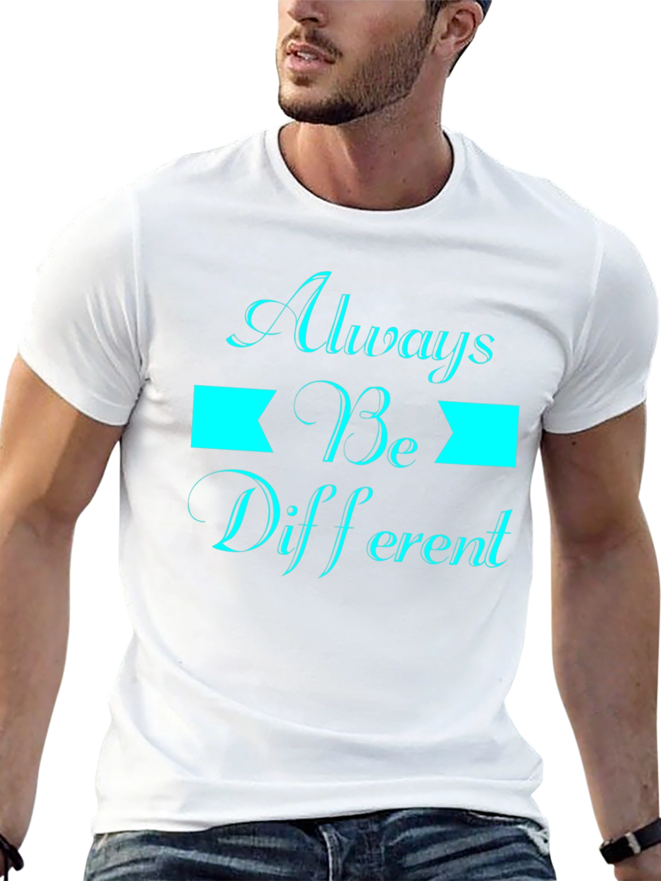 Always Be Different T-Shirt - Black