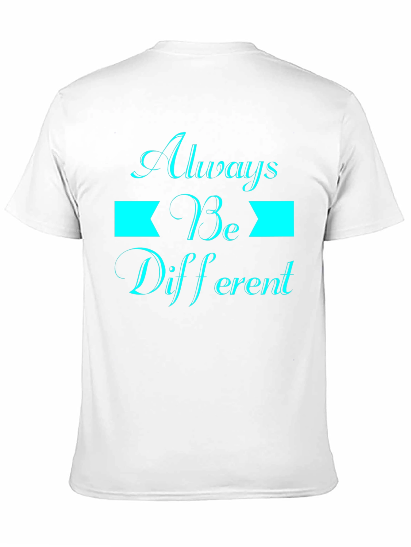 Always Be Different T-Shirt - Black