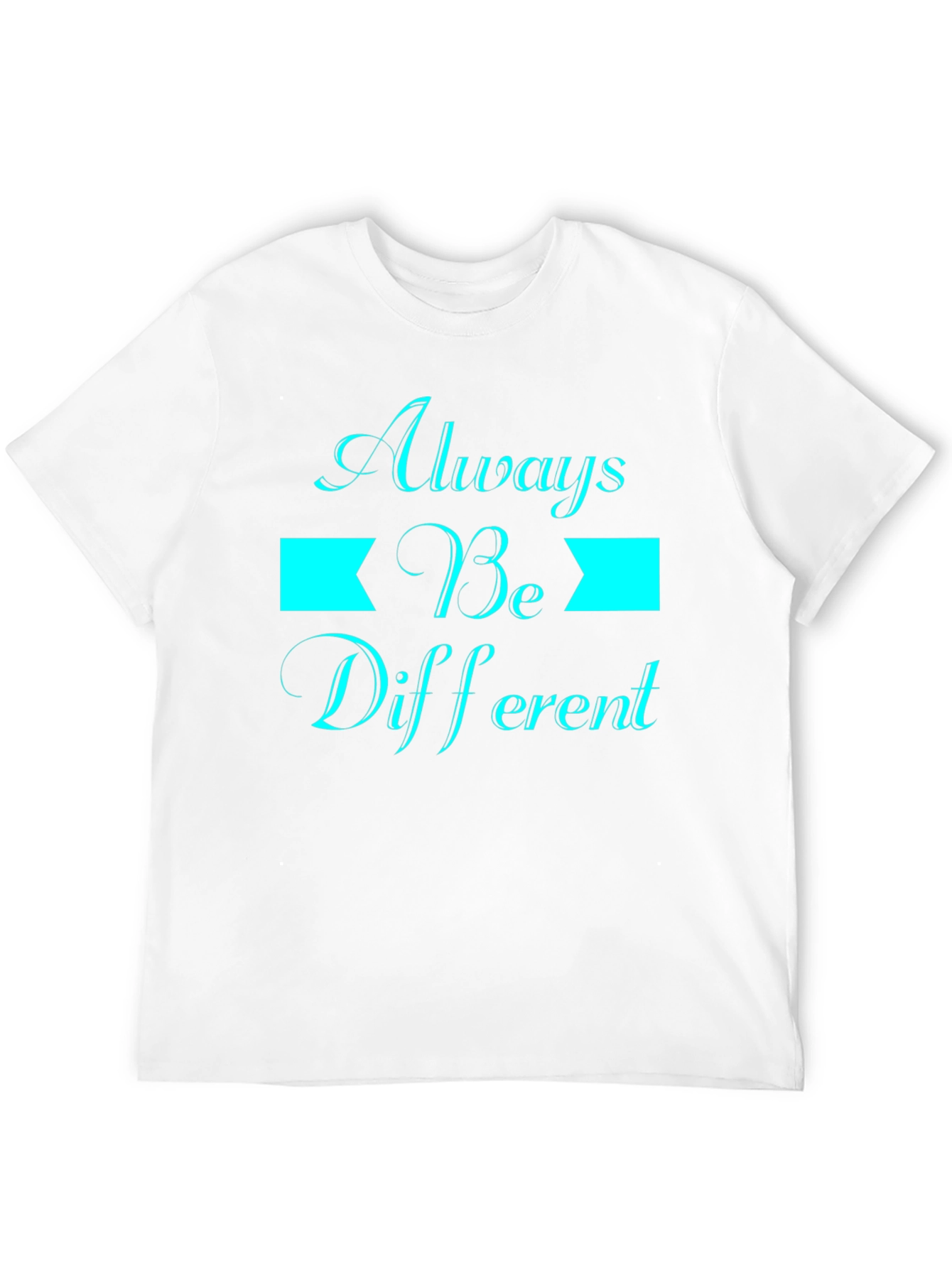 Always Be Different T-Shirt - Black