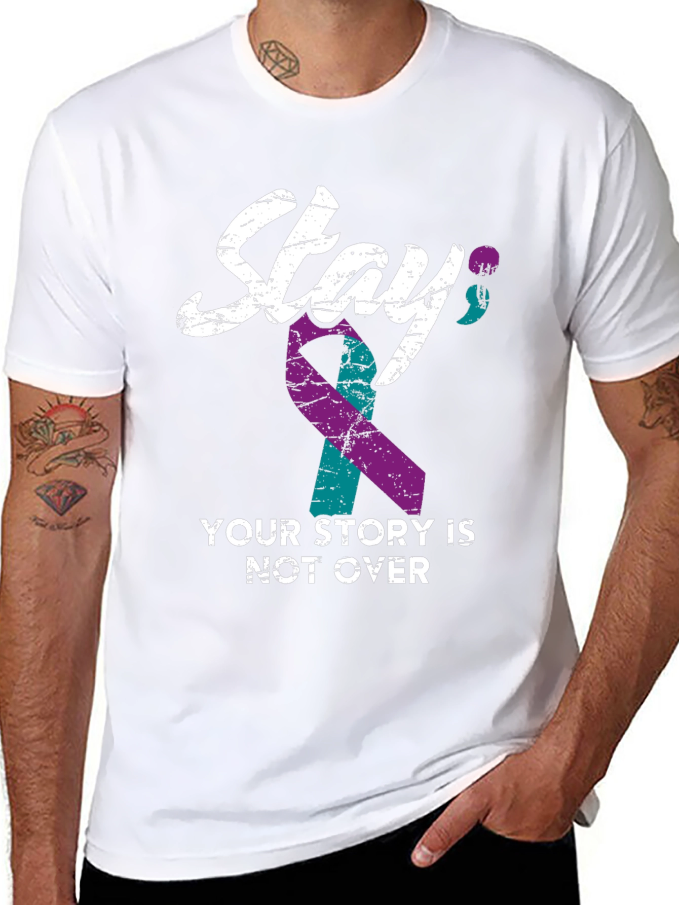 Stay Your Story T-Shirt Mental Health Awareness