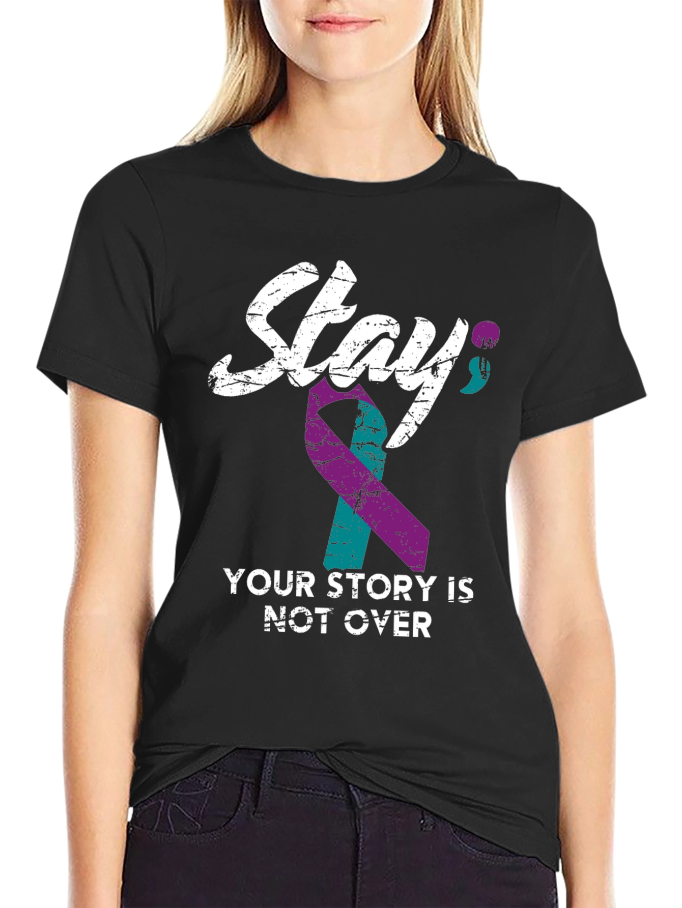 Stay Your Story T-Shirt Mental Health Awareness