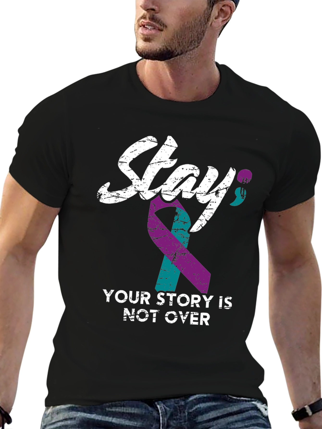 Stay Your Story T-Shirt Mental Health Awareness