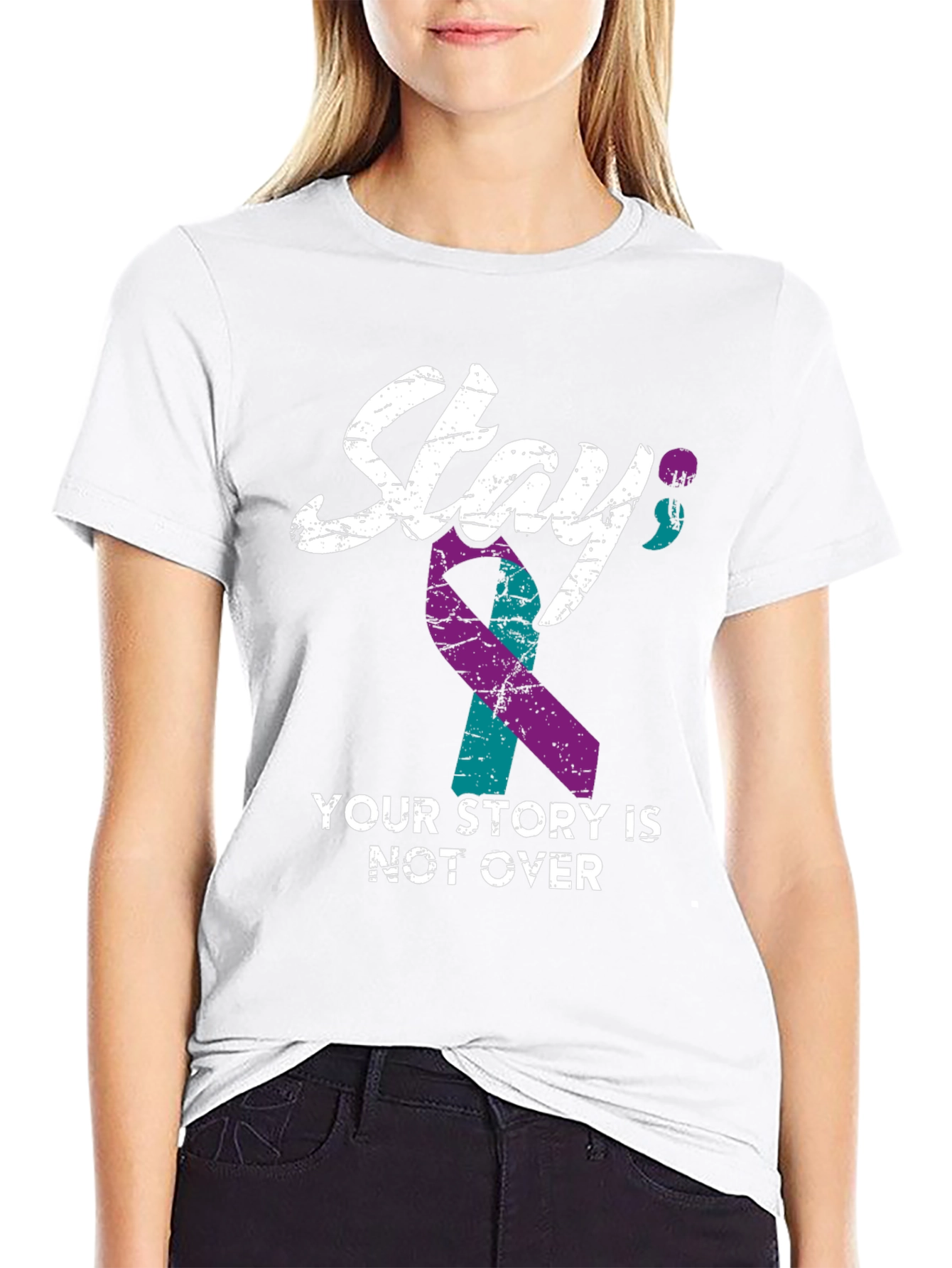 Stay Your Story T-Shirt Mental Health Awareness