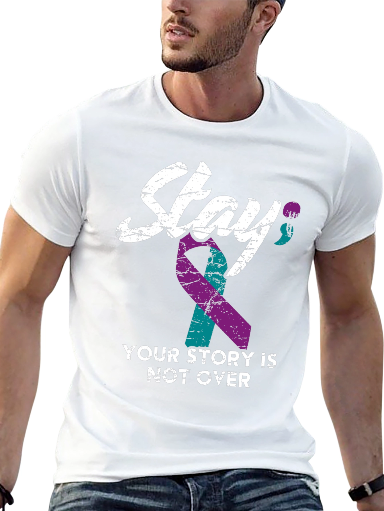 Stay Your Story T-Shirt Mental Health Awareness
