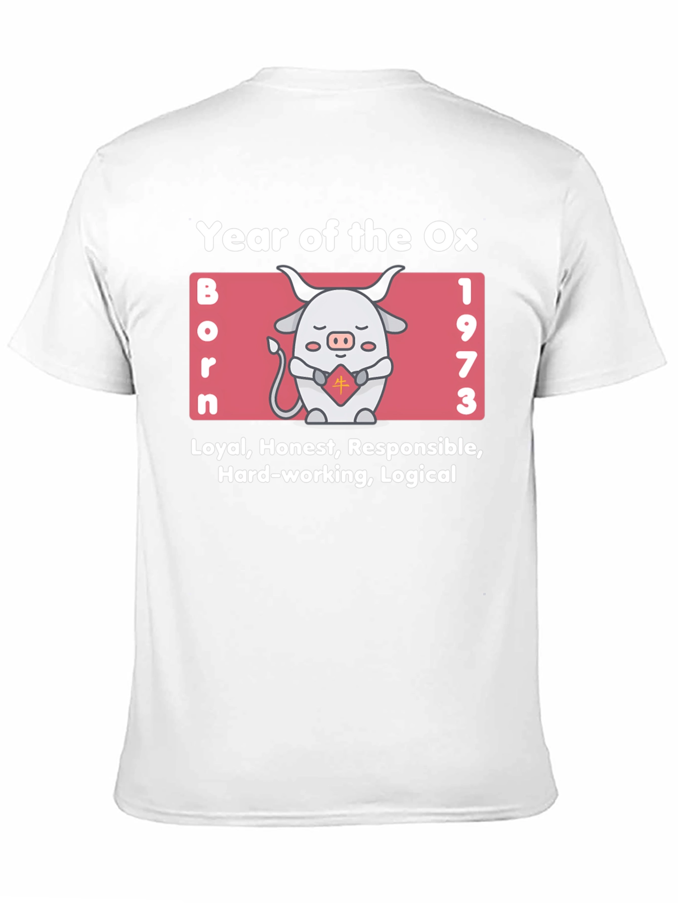 Year of the Ox 1973 Zodiac T-Shirt