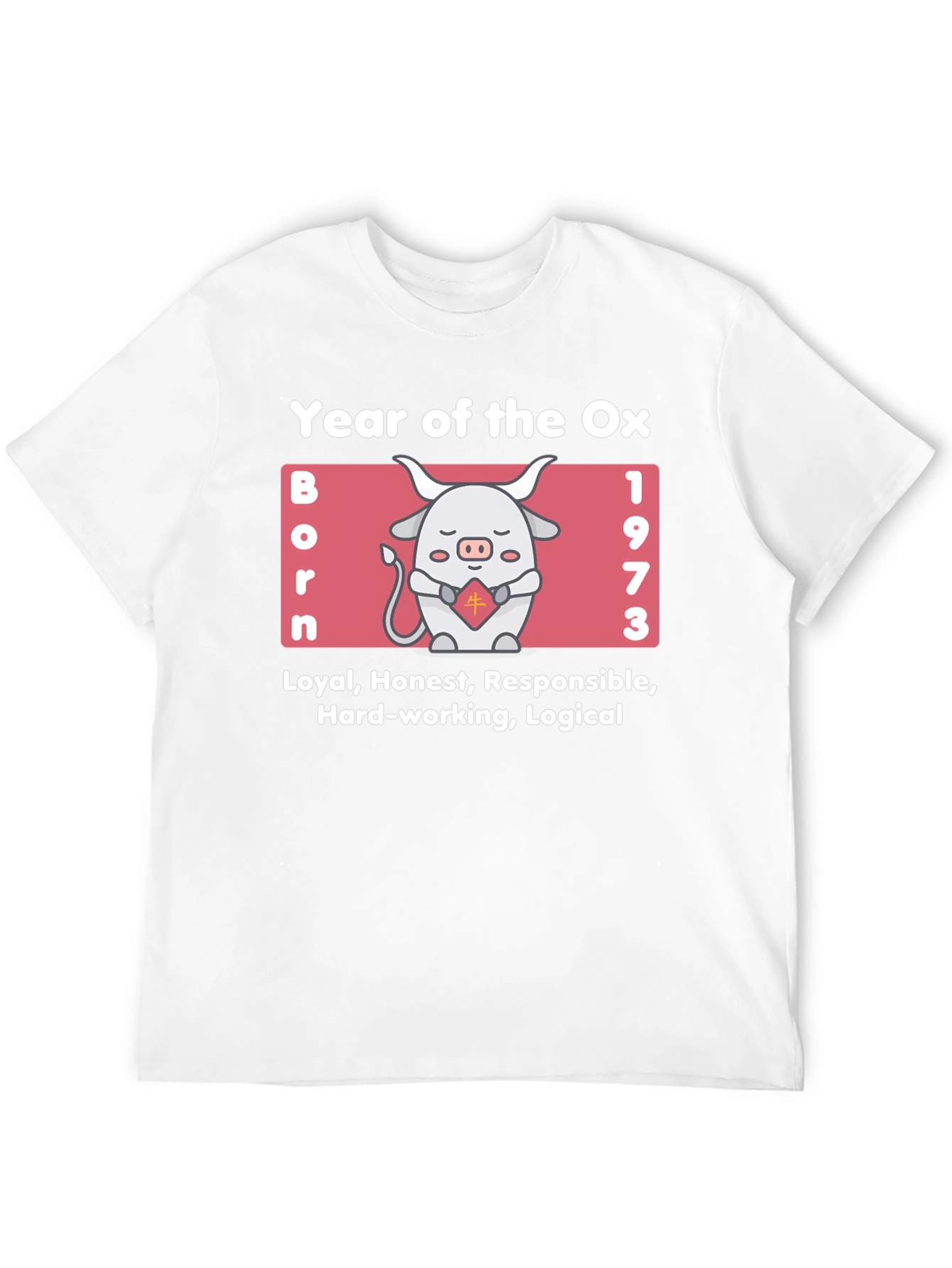 Year of the Ox 1973 Zodiac T-Shirt