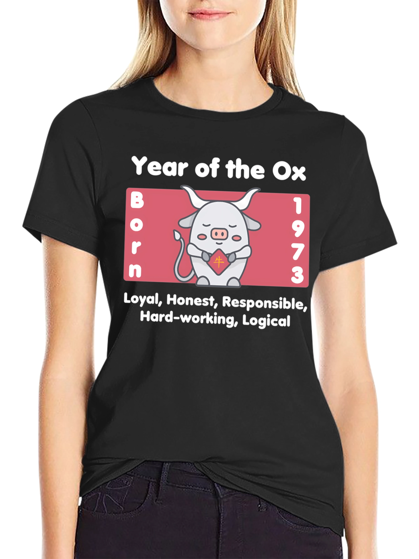 Year of the Ox 1973 Zodiac T-Shirt