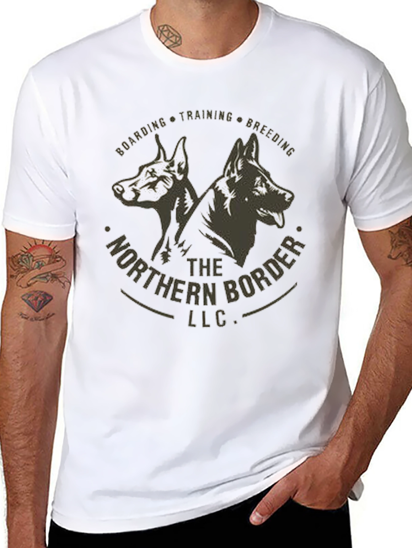 Northern Border Dog Training T-Shirt