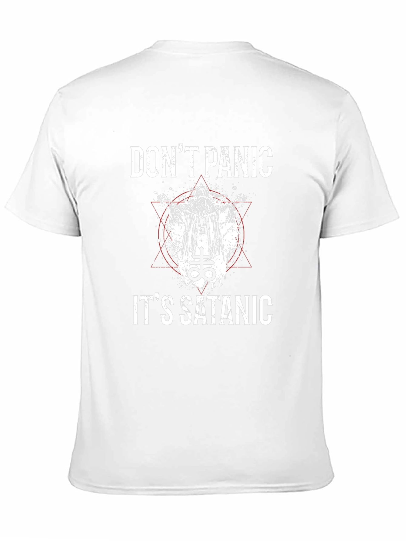 Dont Panic Its Satanic Graphic Tee
