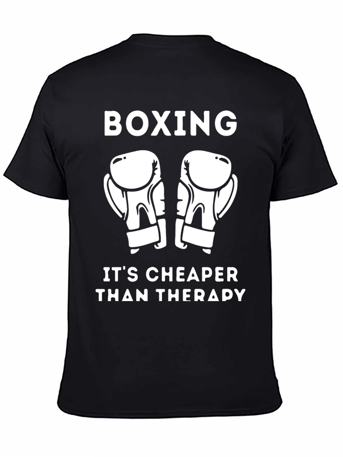 Boxing Therapy T-Shirt - Funny Workout Tee