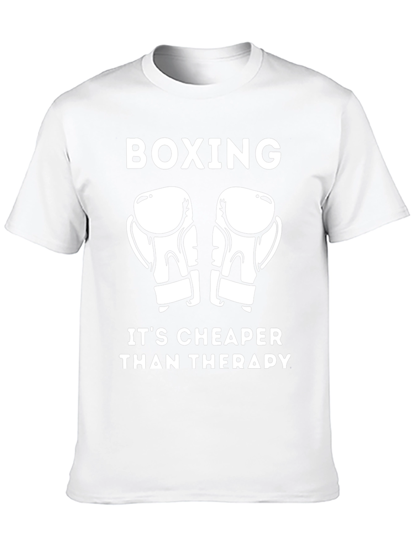 Boxing Therapy T-Shirt - Funny Workout Tee