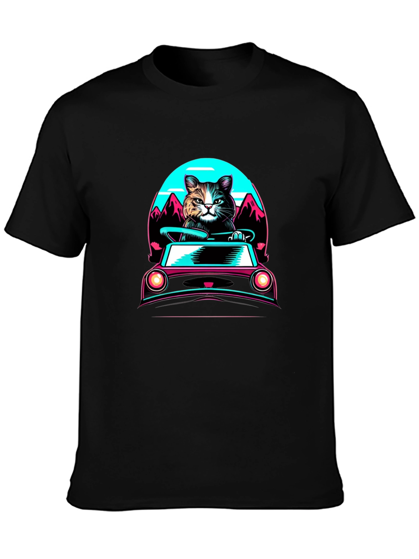 Cat Driver T-Shirt