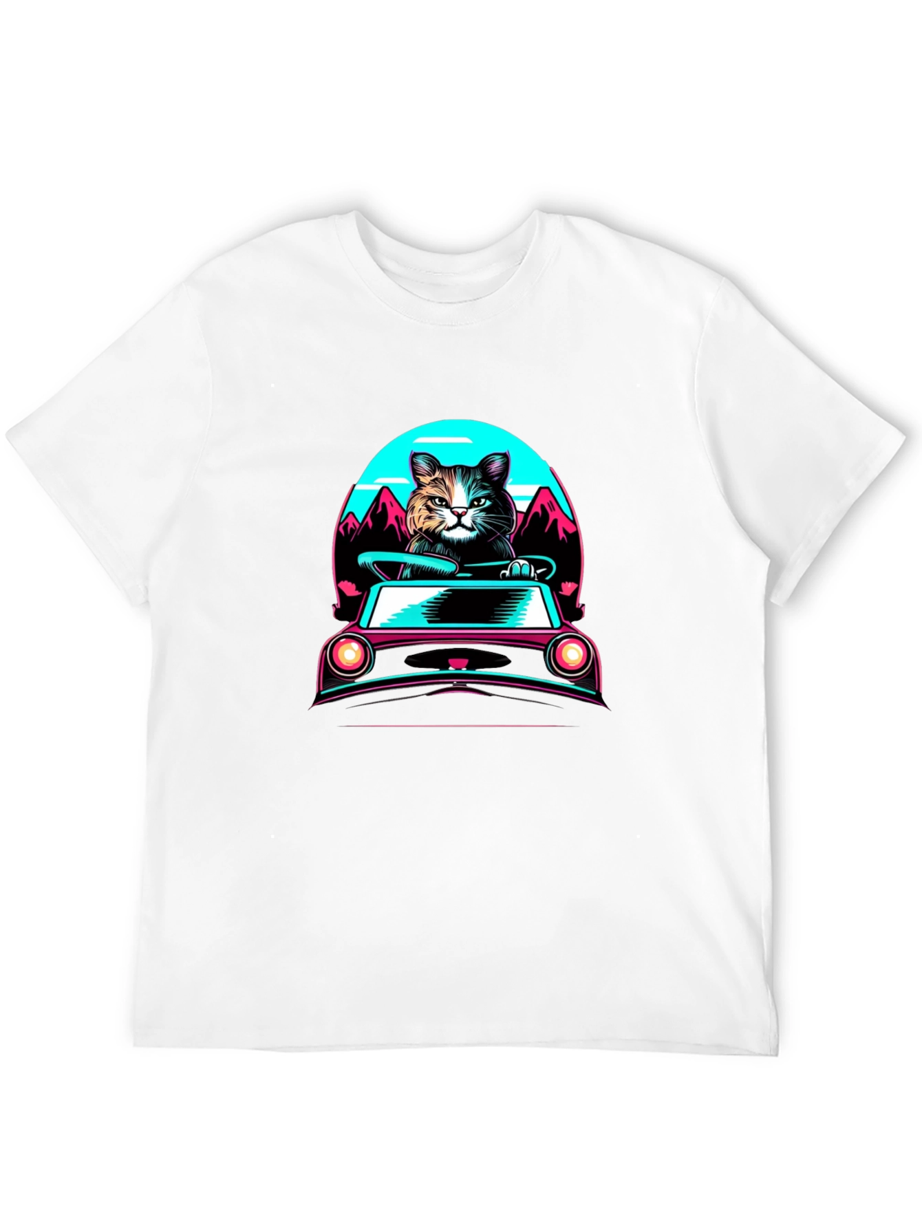 Cat Driver T-Shirt