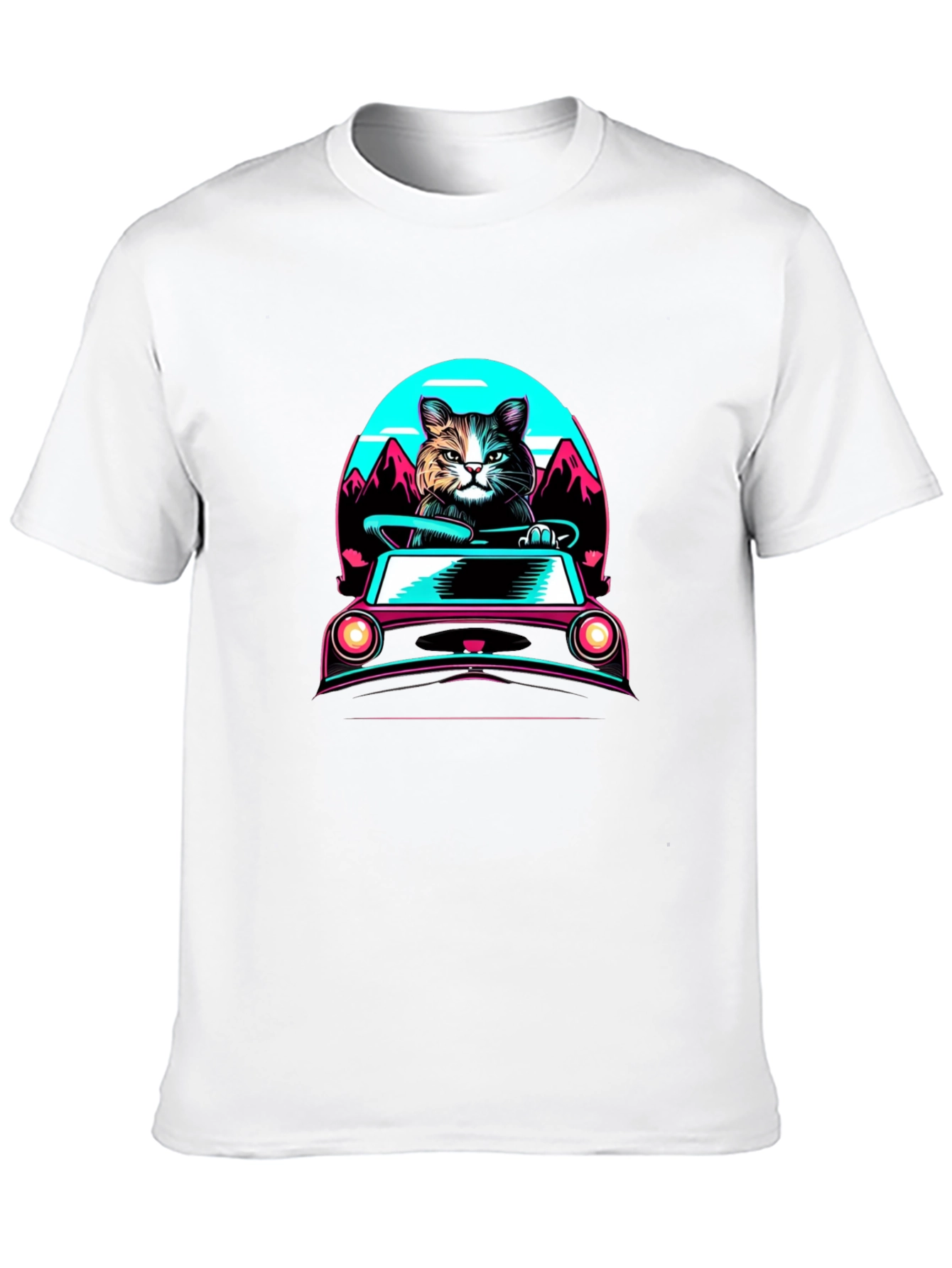 Cat Driver T-Shirt