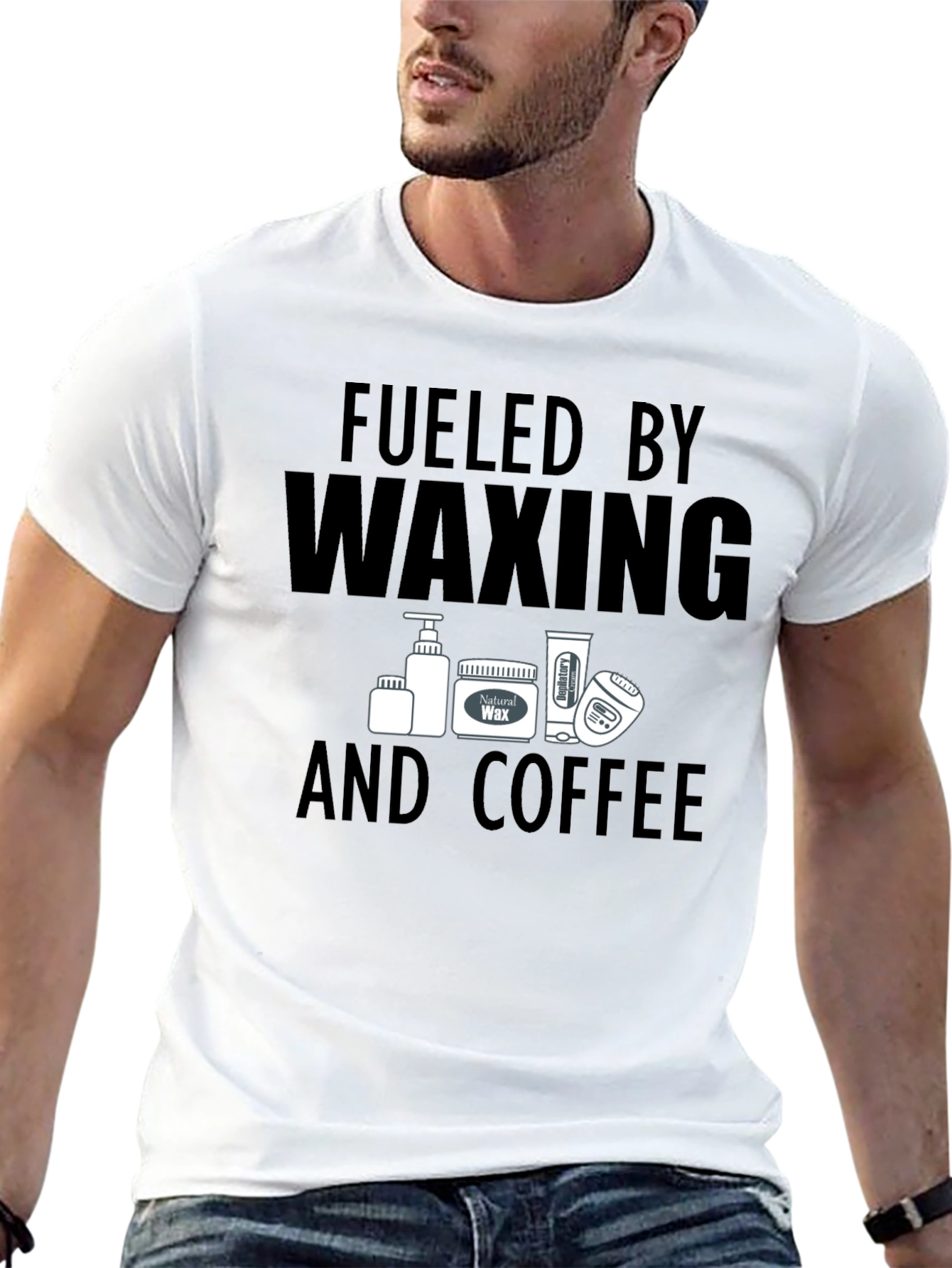 Fueled by Waxing and Coffee T-Shirt