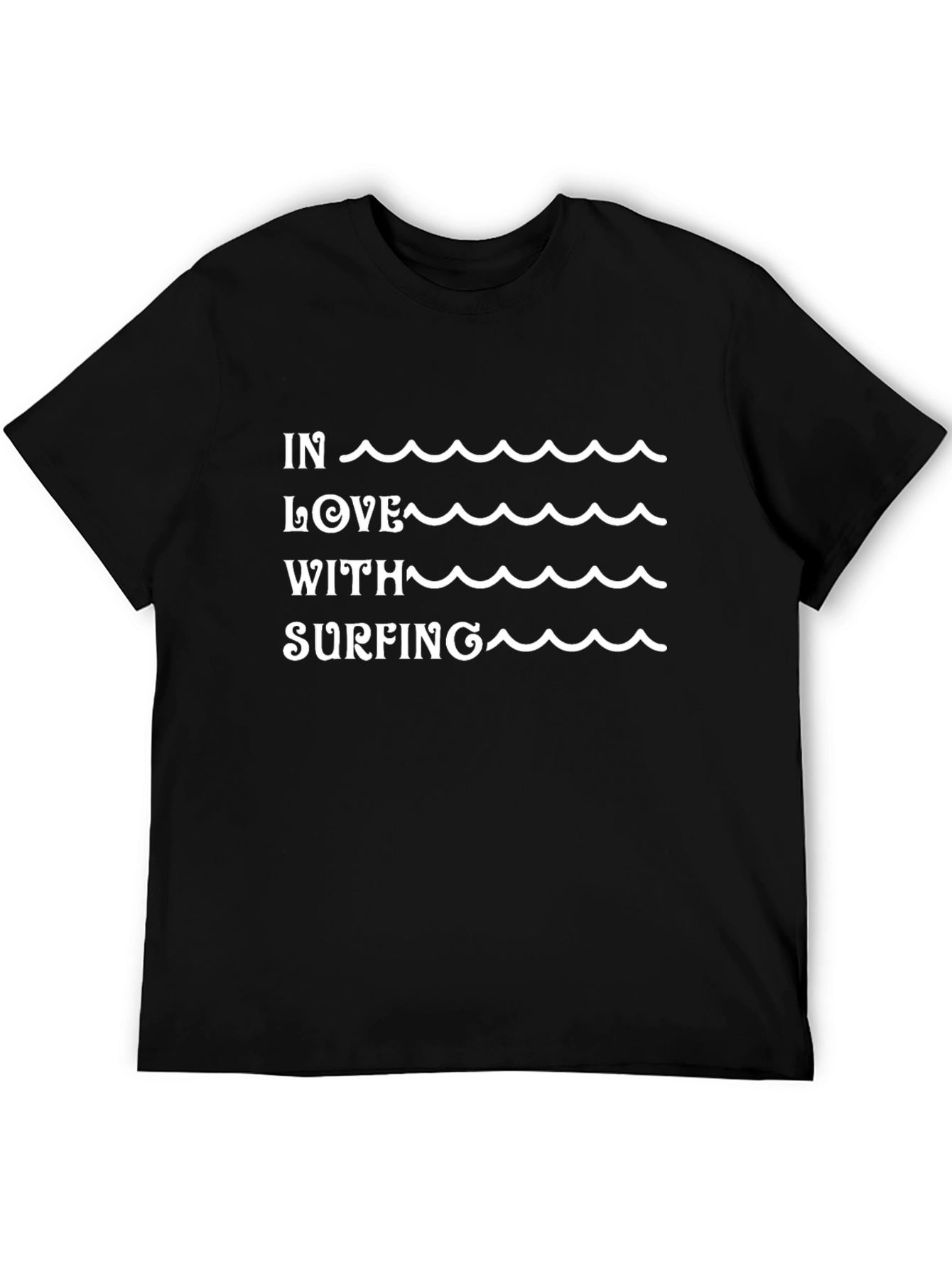 In Love With Surfing - Graphic T-Shirt