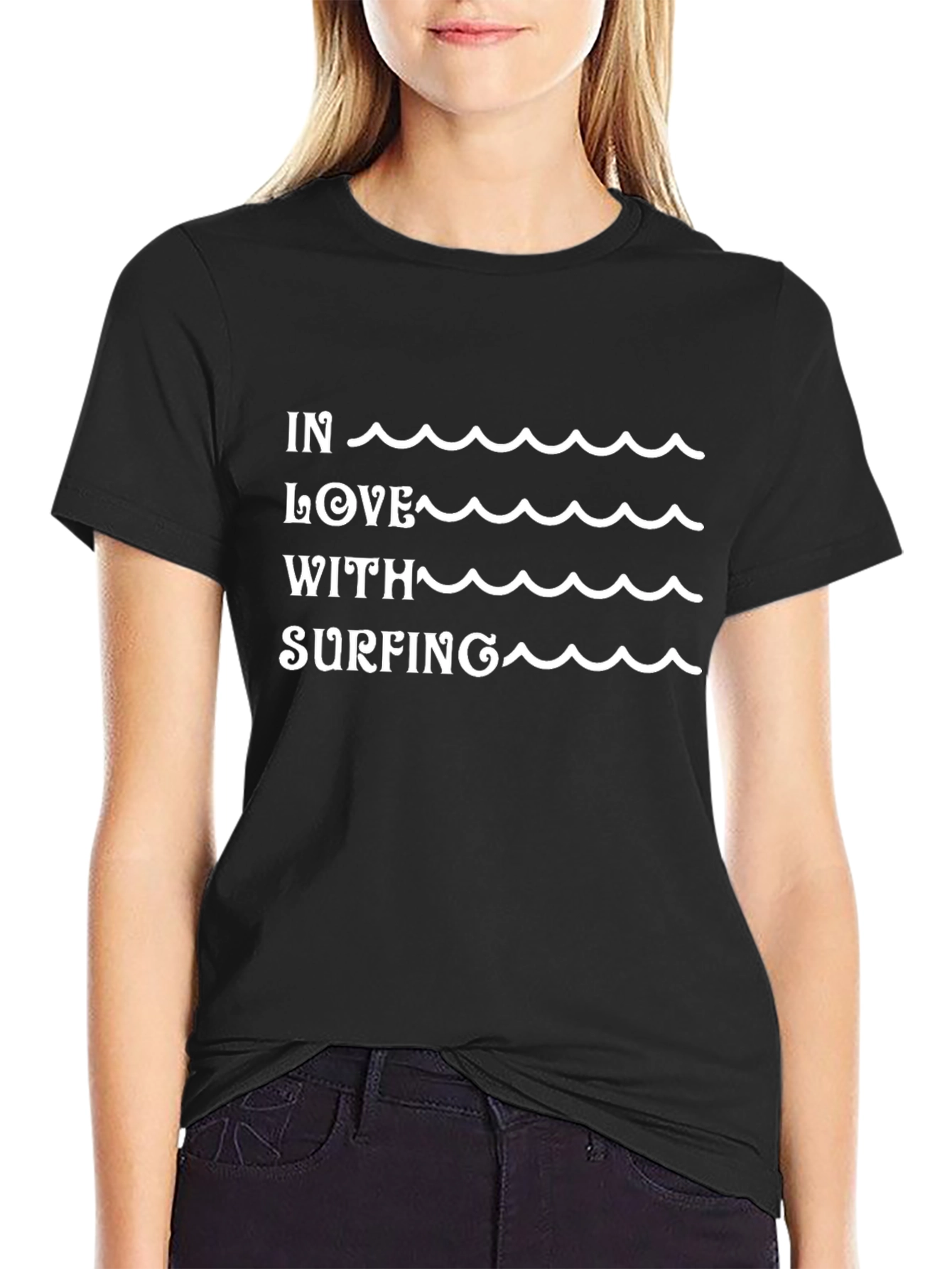 In Love With Surfing - Graphic T-Shirt
