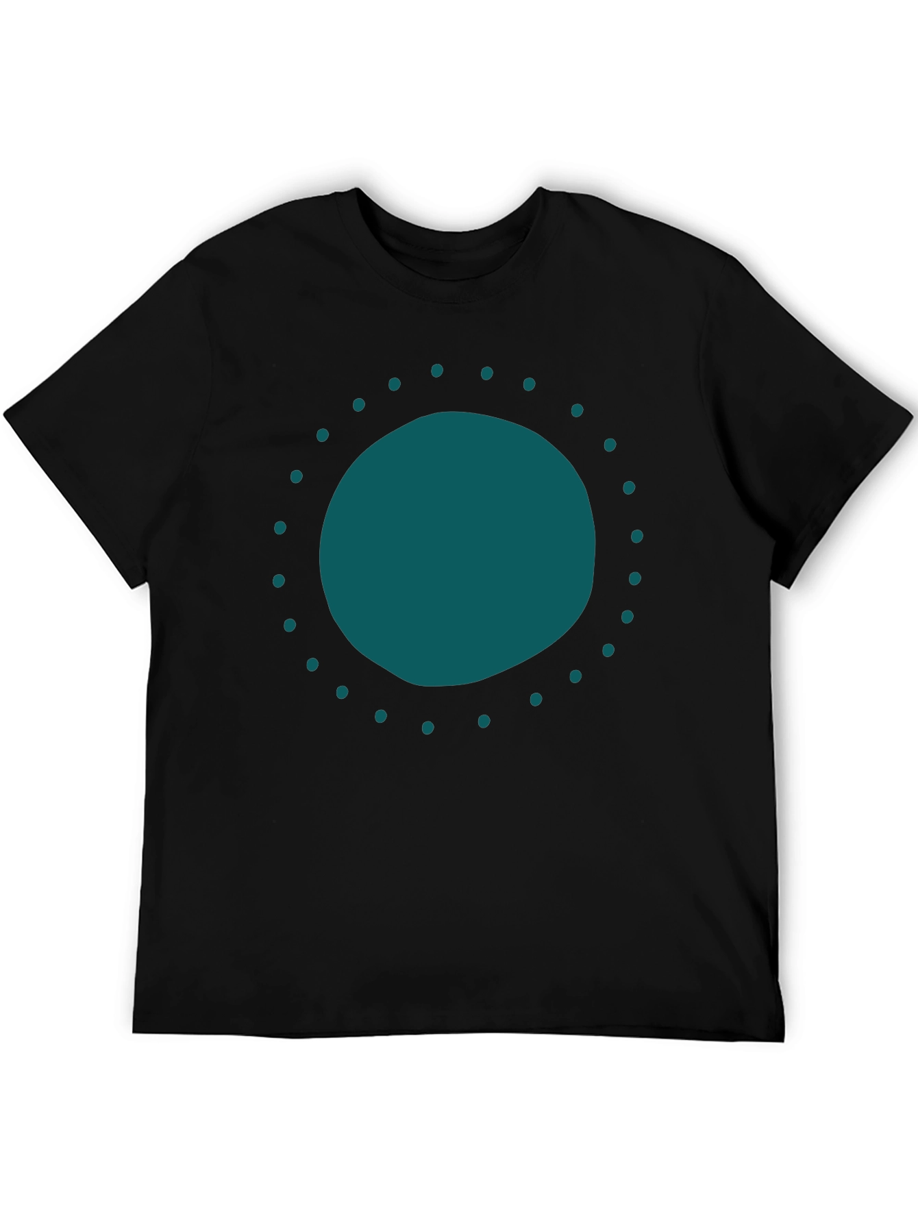 Modern Circle Graphic Tee - Stylish Casual Wear