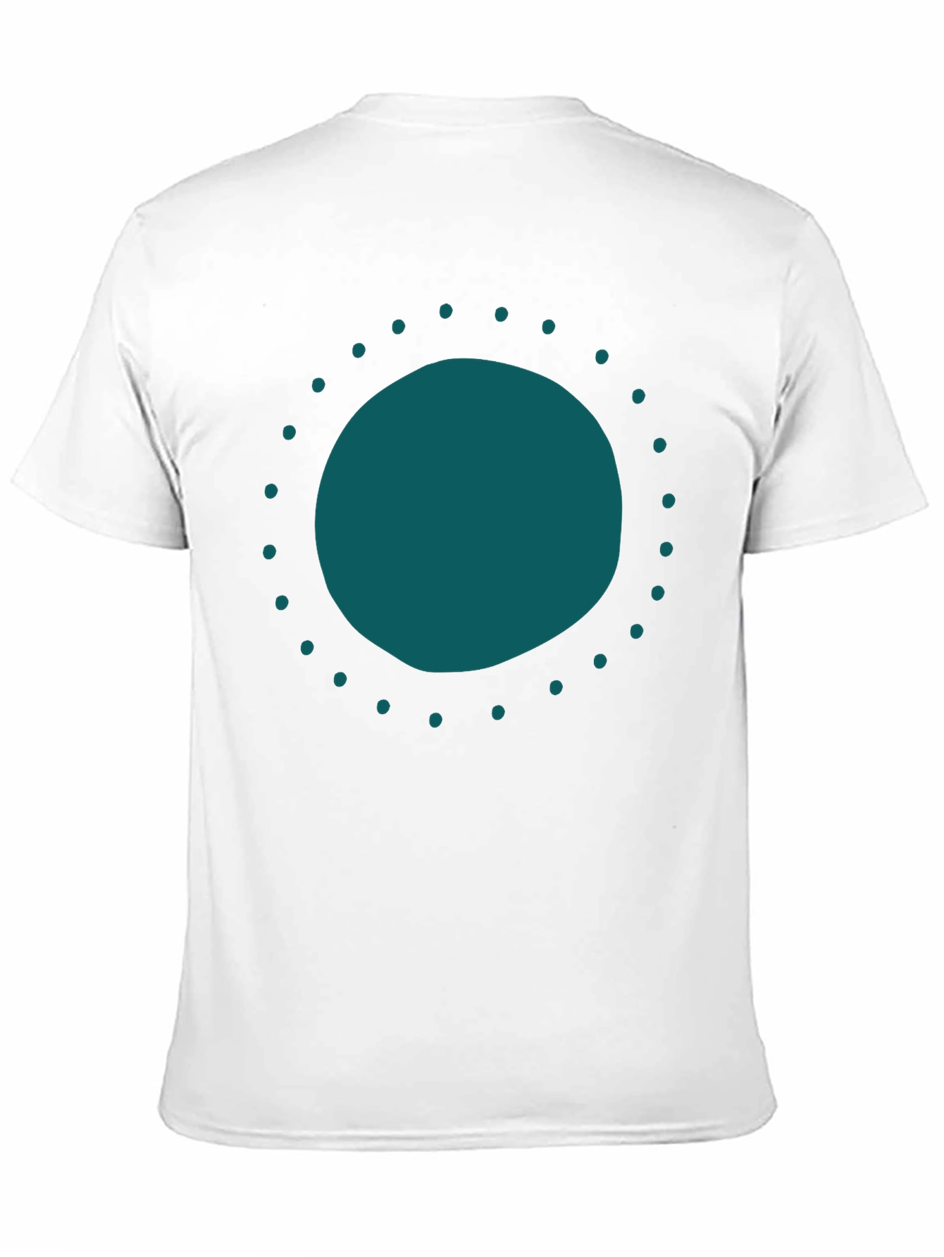 Modern Circle Graphic Tee - Stylish Casual Wear