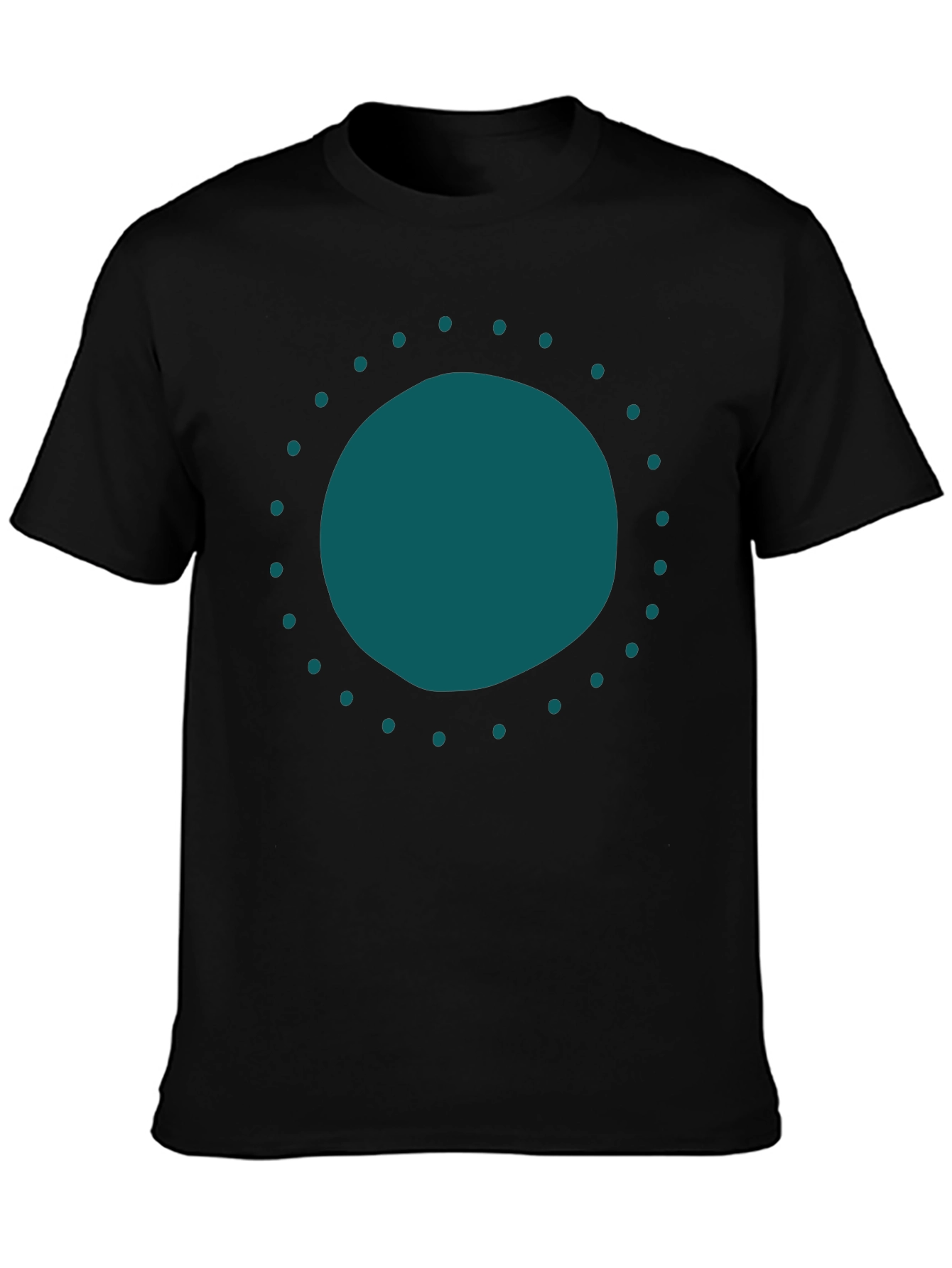 Modern Circle Graphic Tee - Stylish Casual Wear