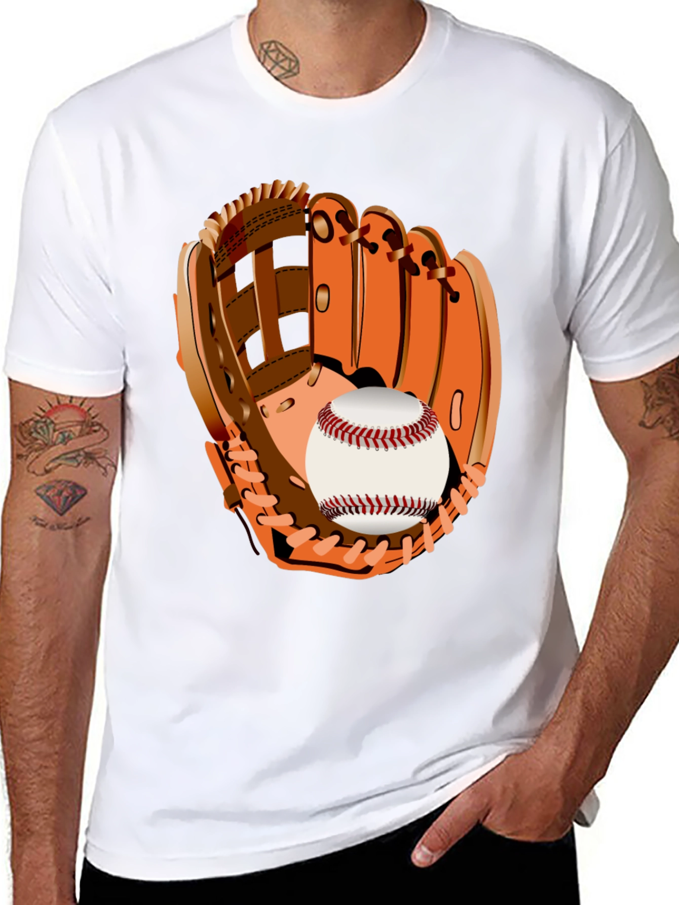 Baseball Glove Graphic Tee