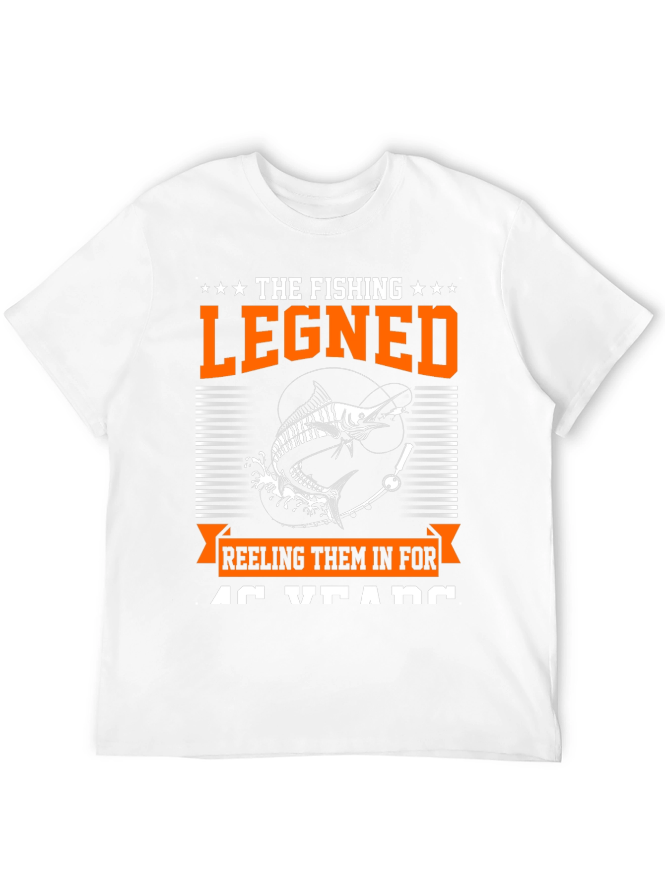 Fishing Legend Graphic T-Shirt