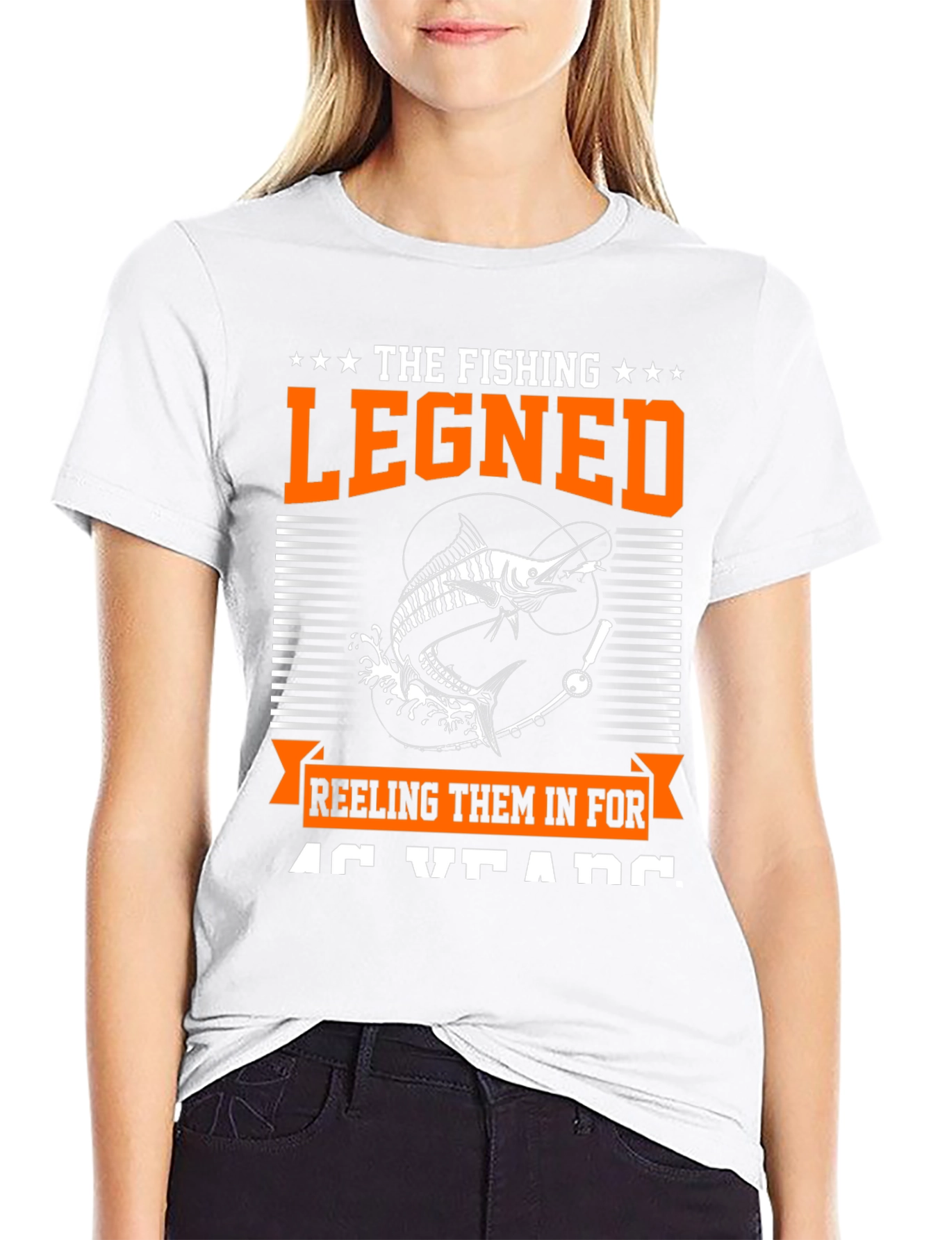 Fishing Legend Graphic T-Shirt