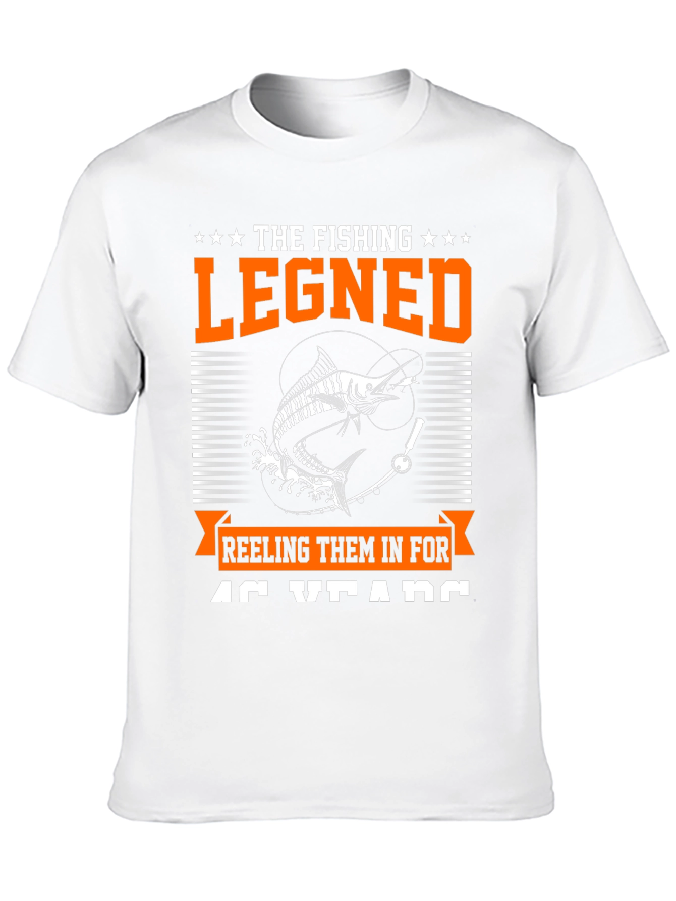 Fishing Legend Graphic T-Shirt