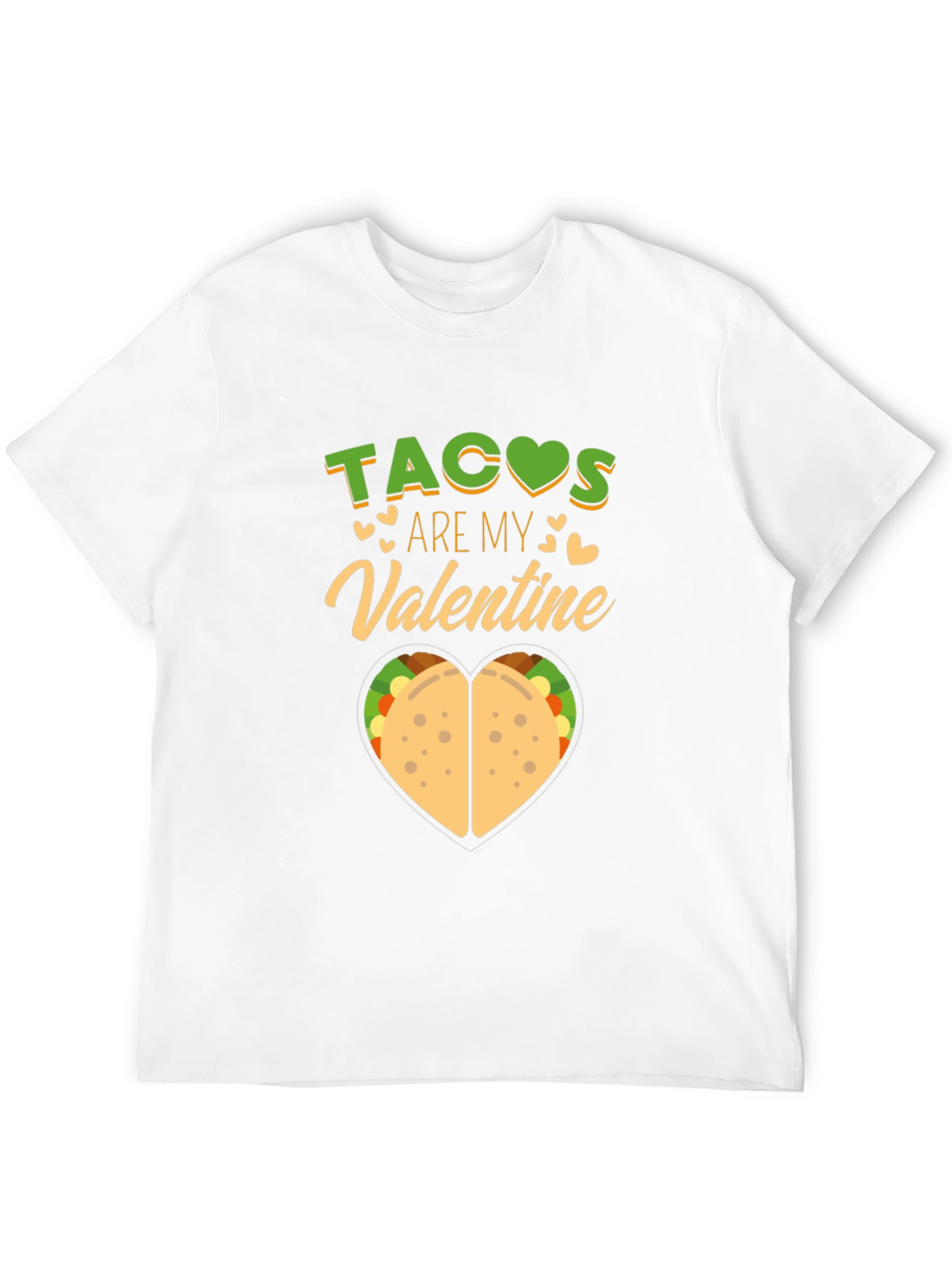 Tacos Are My Valentine T-Shirt Funny Valentines Day Tee