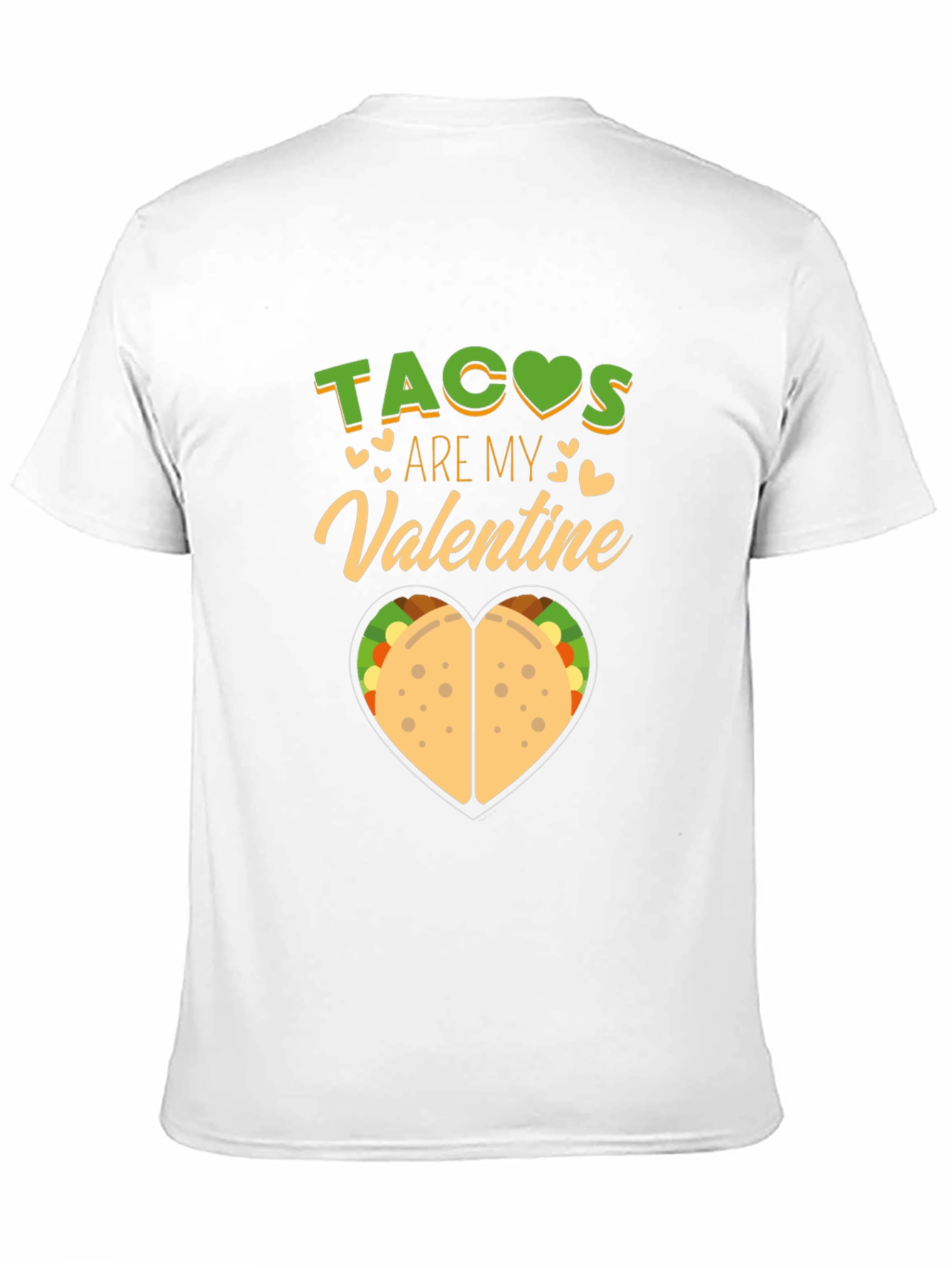 Tacos Are My Valentine T-Shirt Funny Valentines Day Tee