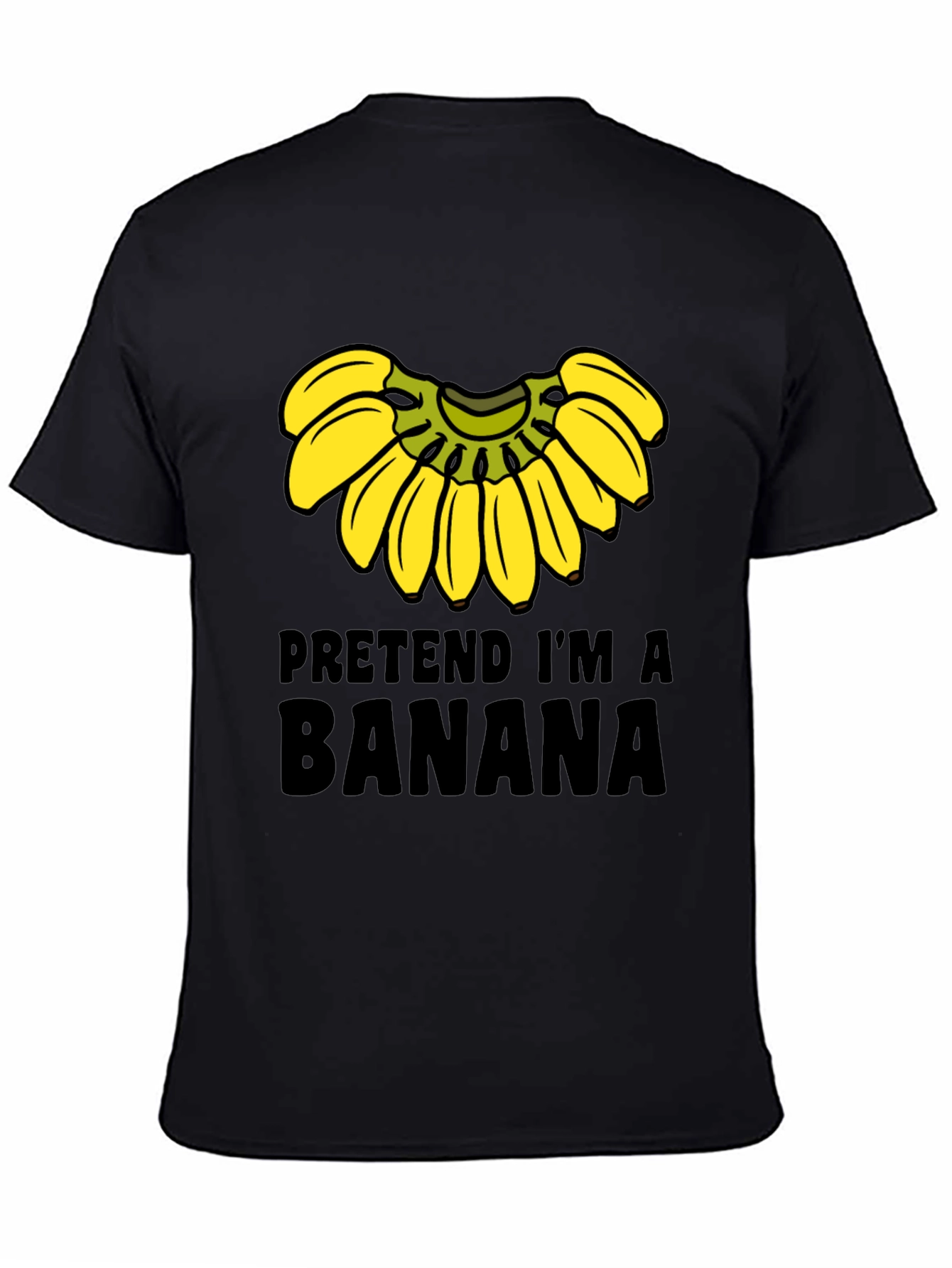 Pretend Im a Banana Funny Graphic Tee