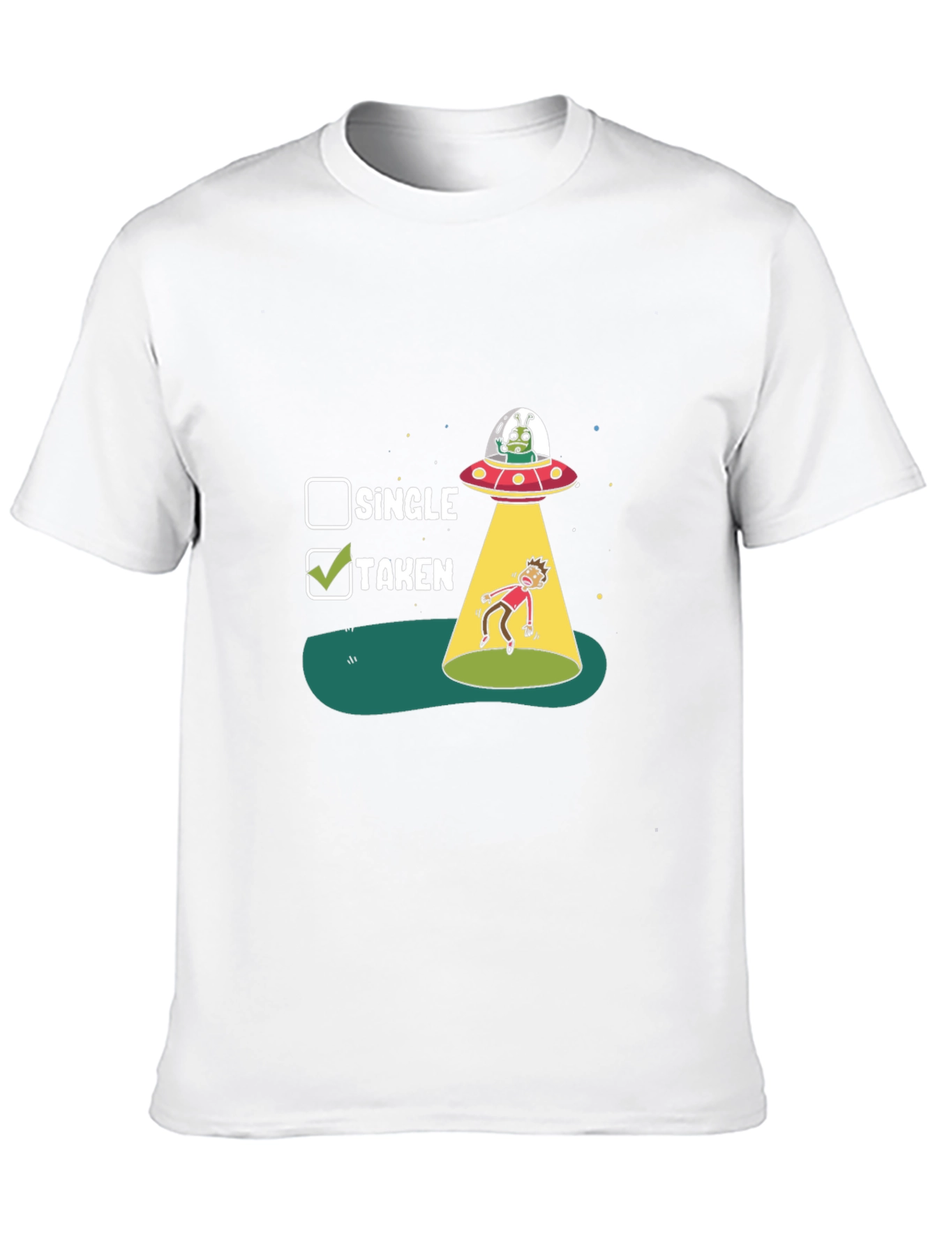 Taken Abduction T-Shirt - Funny Alien UFO Tee