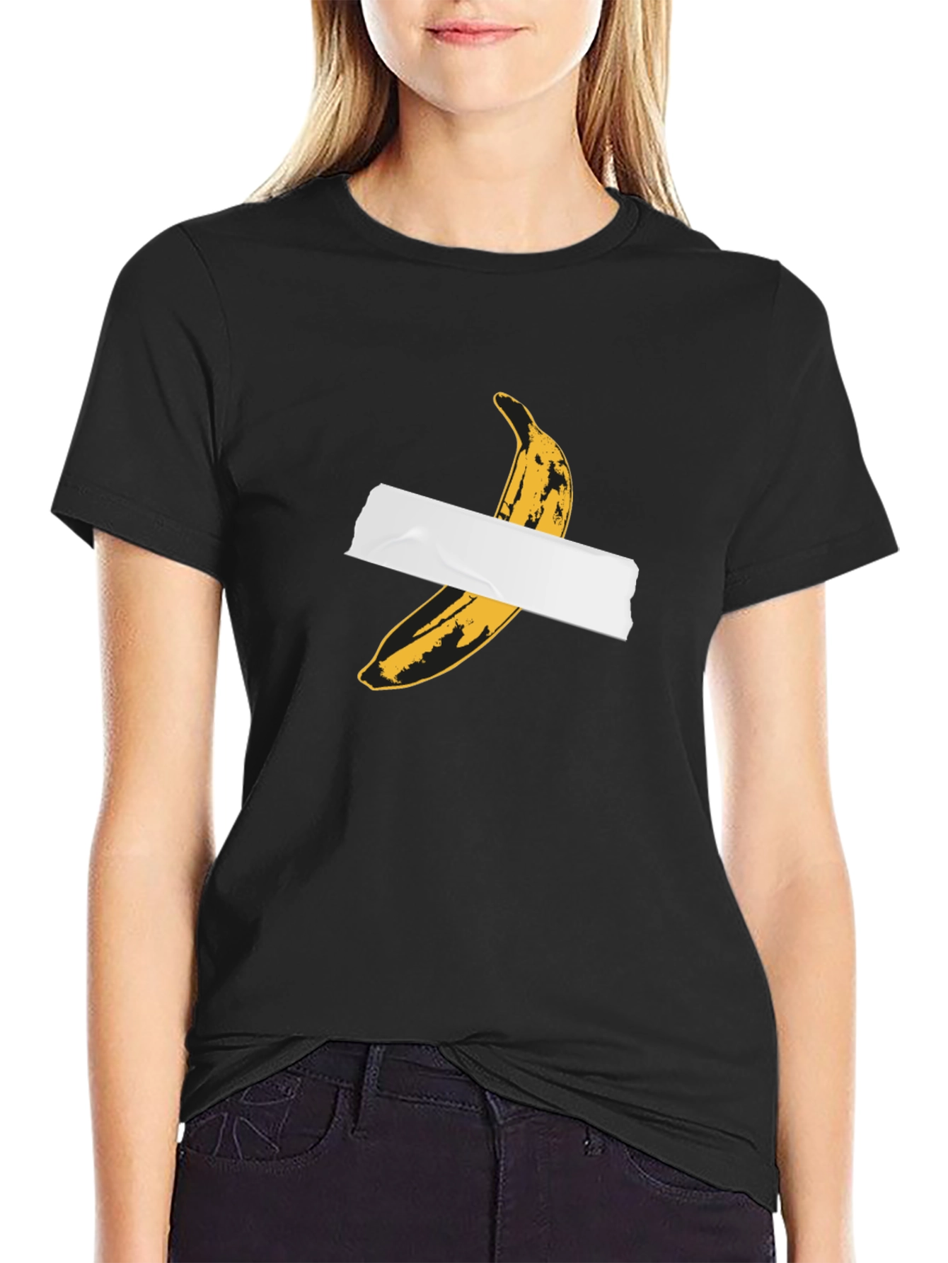Banana Duct Tape Graphic T-Shirt - Trendy Streetwear