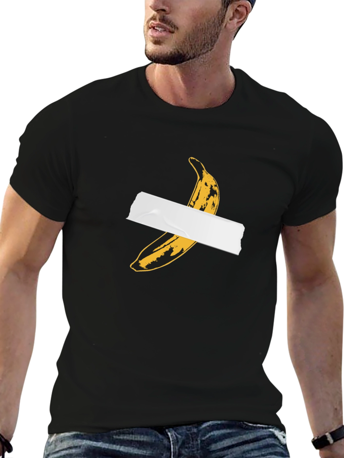 Banana Duct Tape Graphic T-Shirt - Trendy Streetwear
