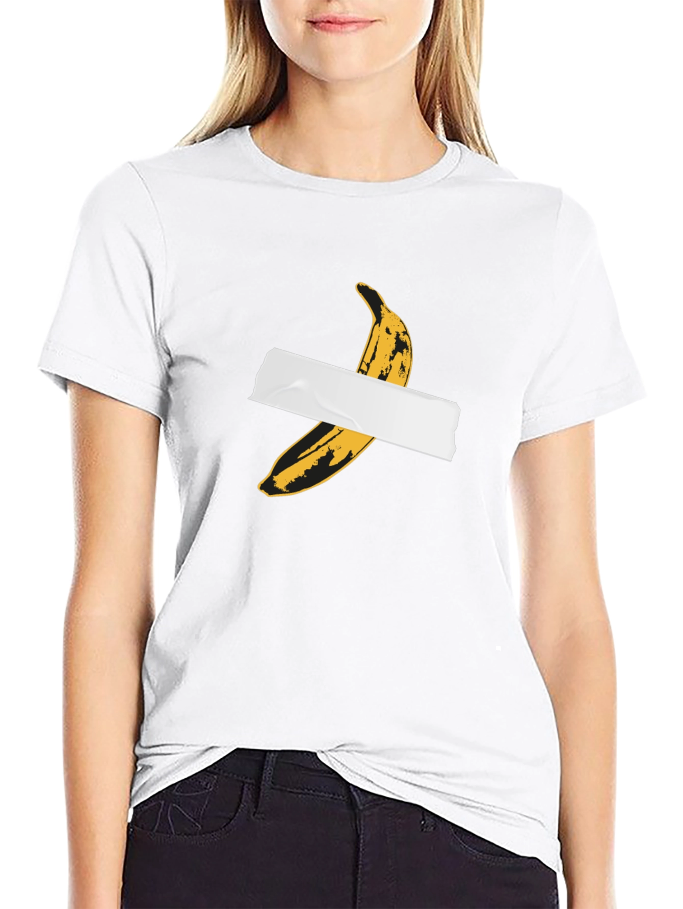 Banana Duct Tape Graphic T-Shirt - Trendy Streetwear