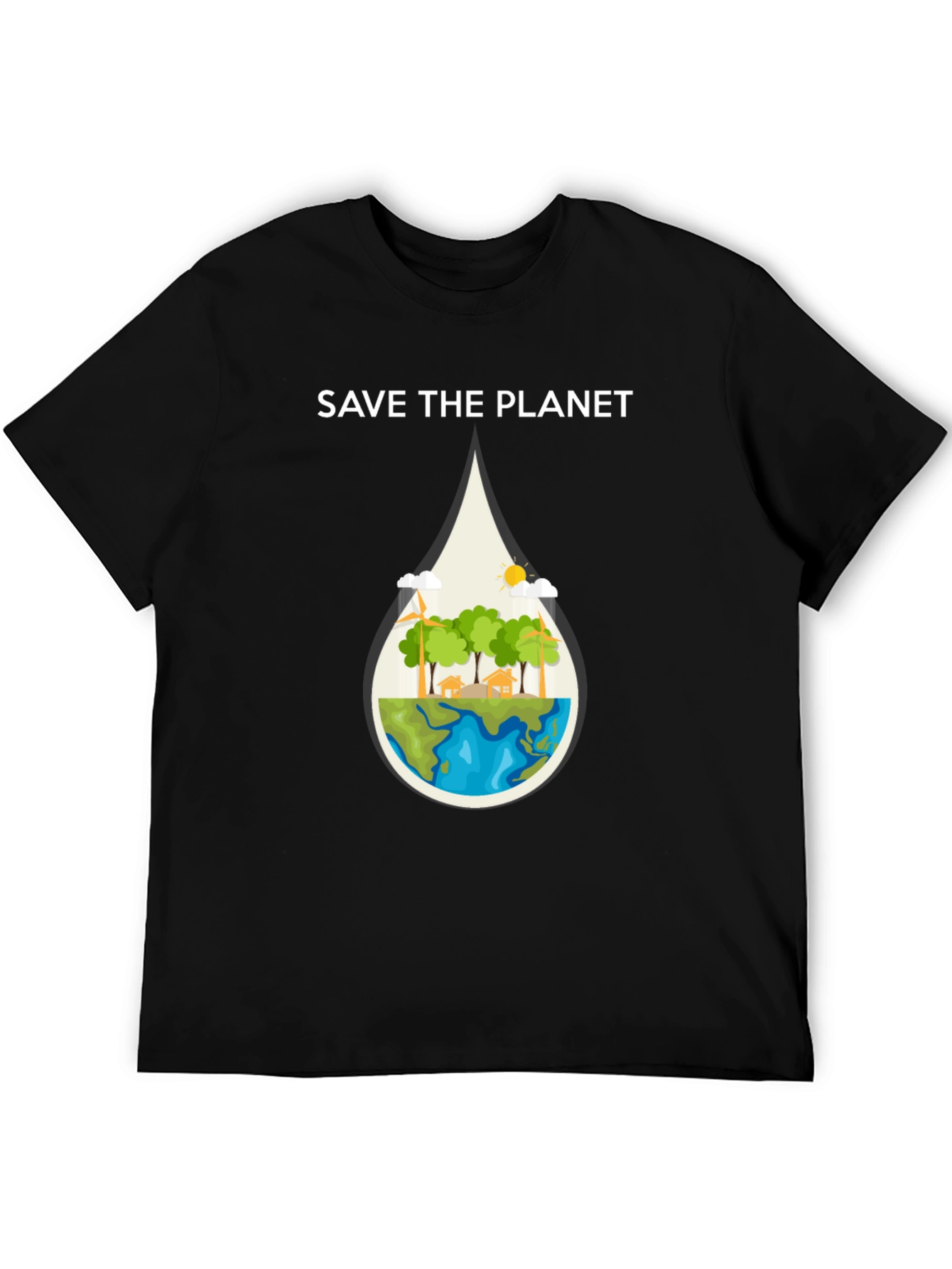 Save The Planet Graphic T-Shirt | Eco Friendly Design