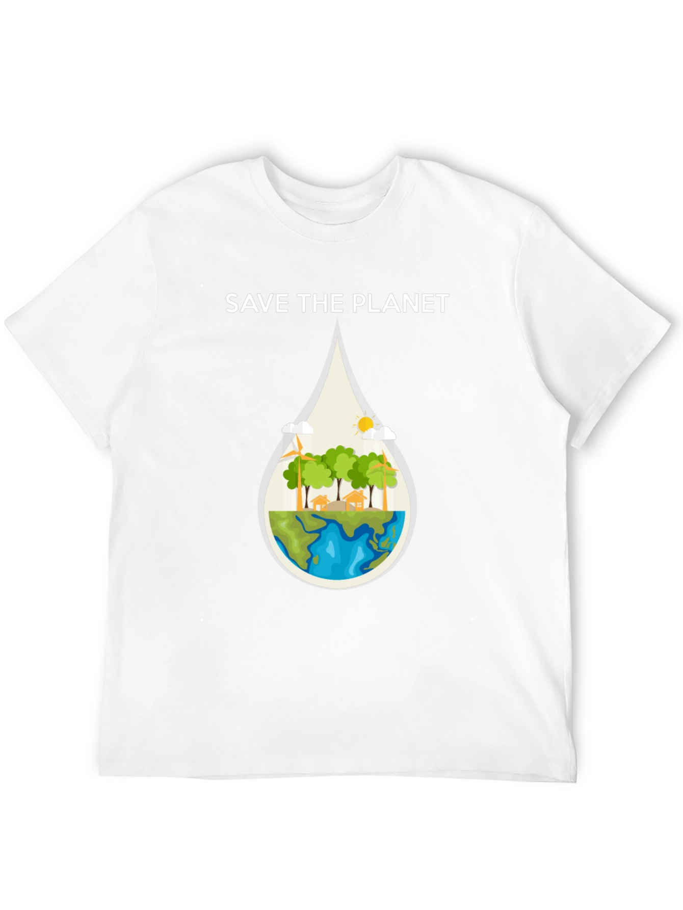 Save The Planet Graphic T-Shirt | Eco Friendly Design