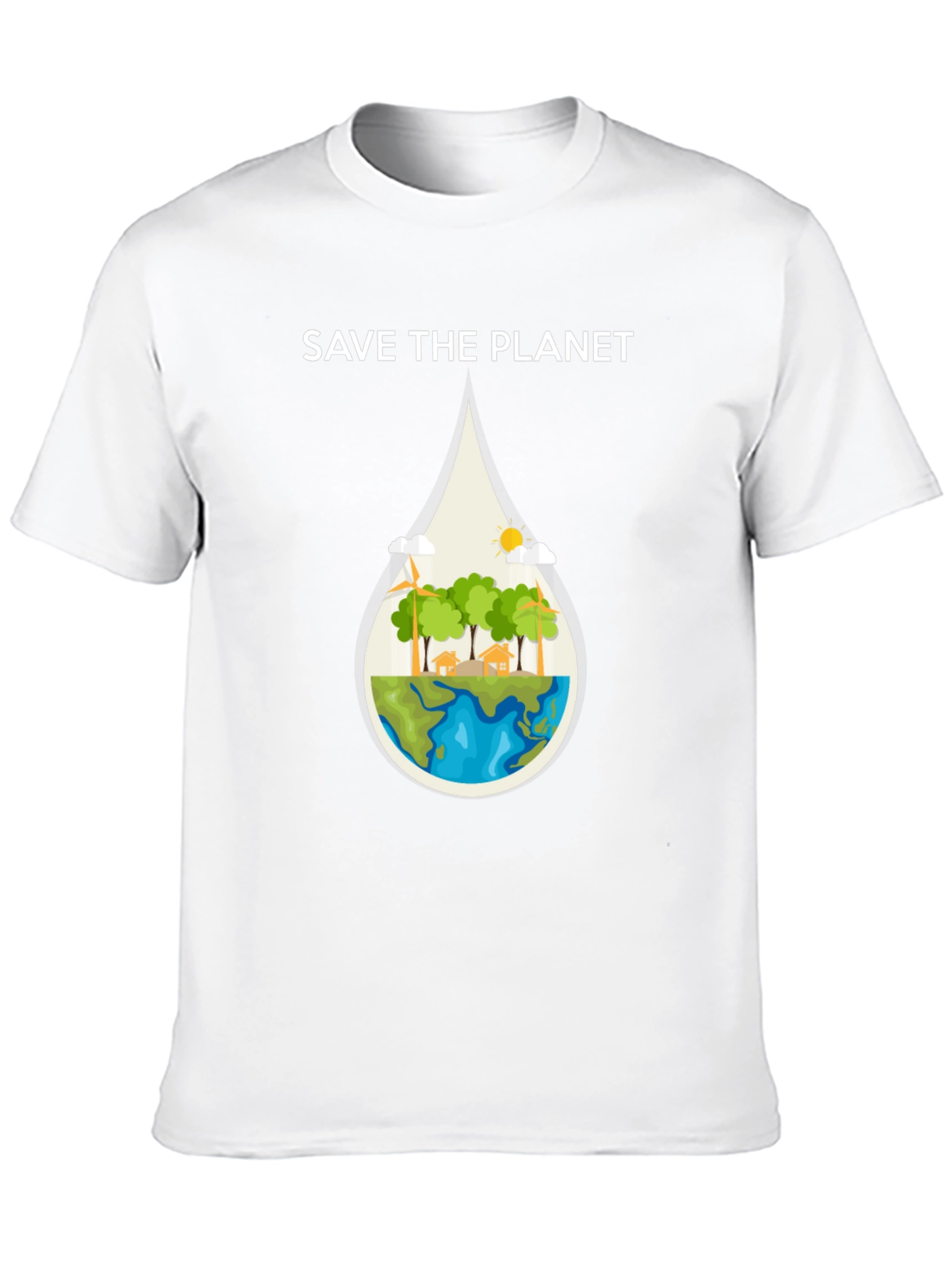 Save The Planet Graphic T-Shirt | Eco Friendly Design