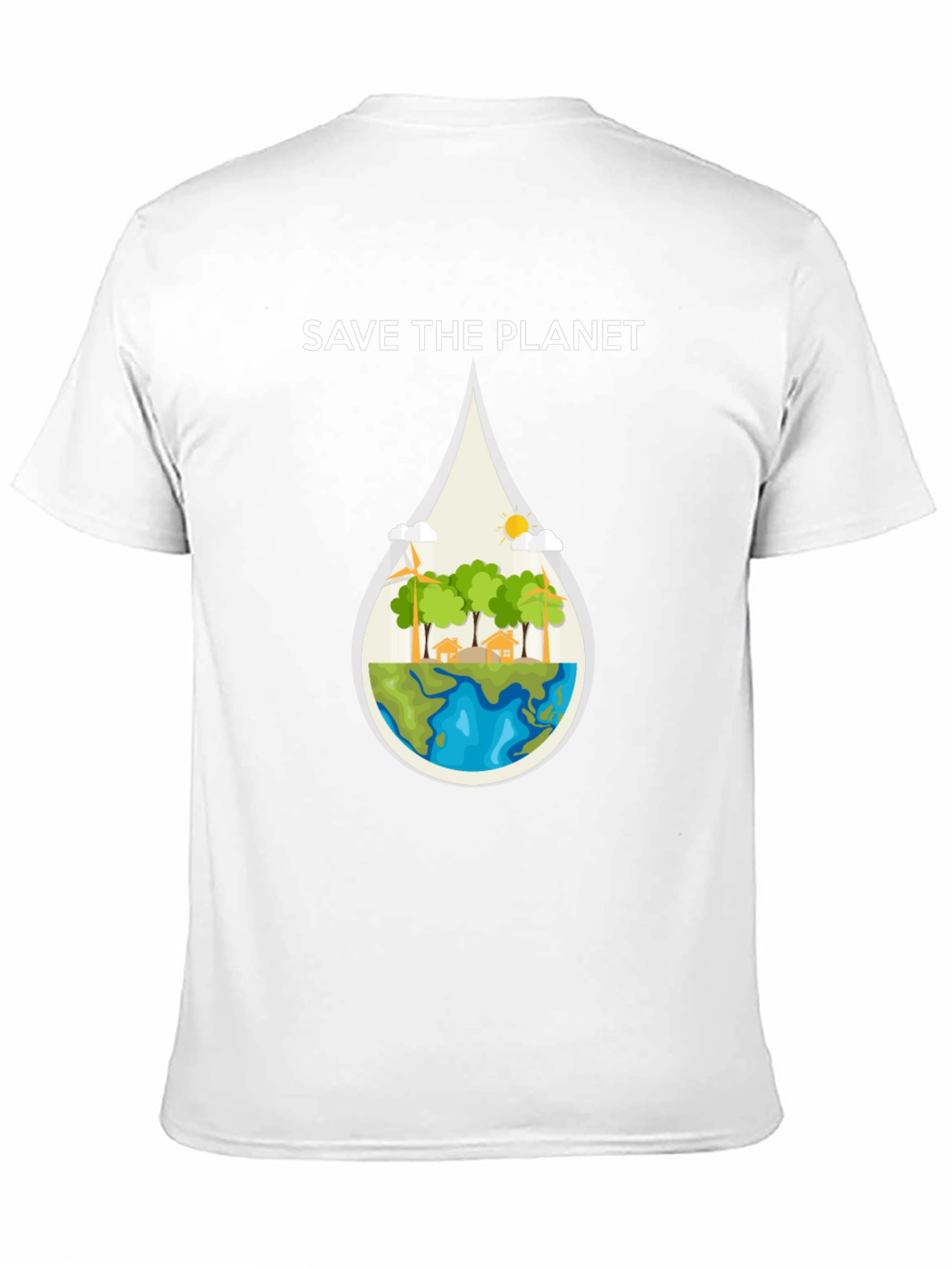 Save The Planet Graphic T-Shirt | Eco Friendly Design
