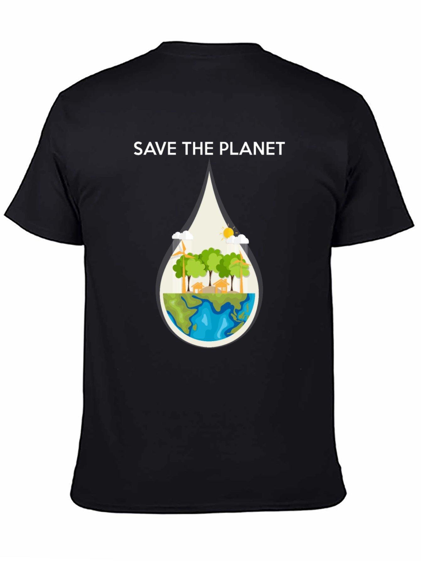 Save The Planet Graphic T-Shirt | Eco Friendly Design