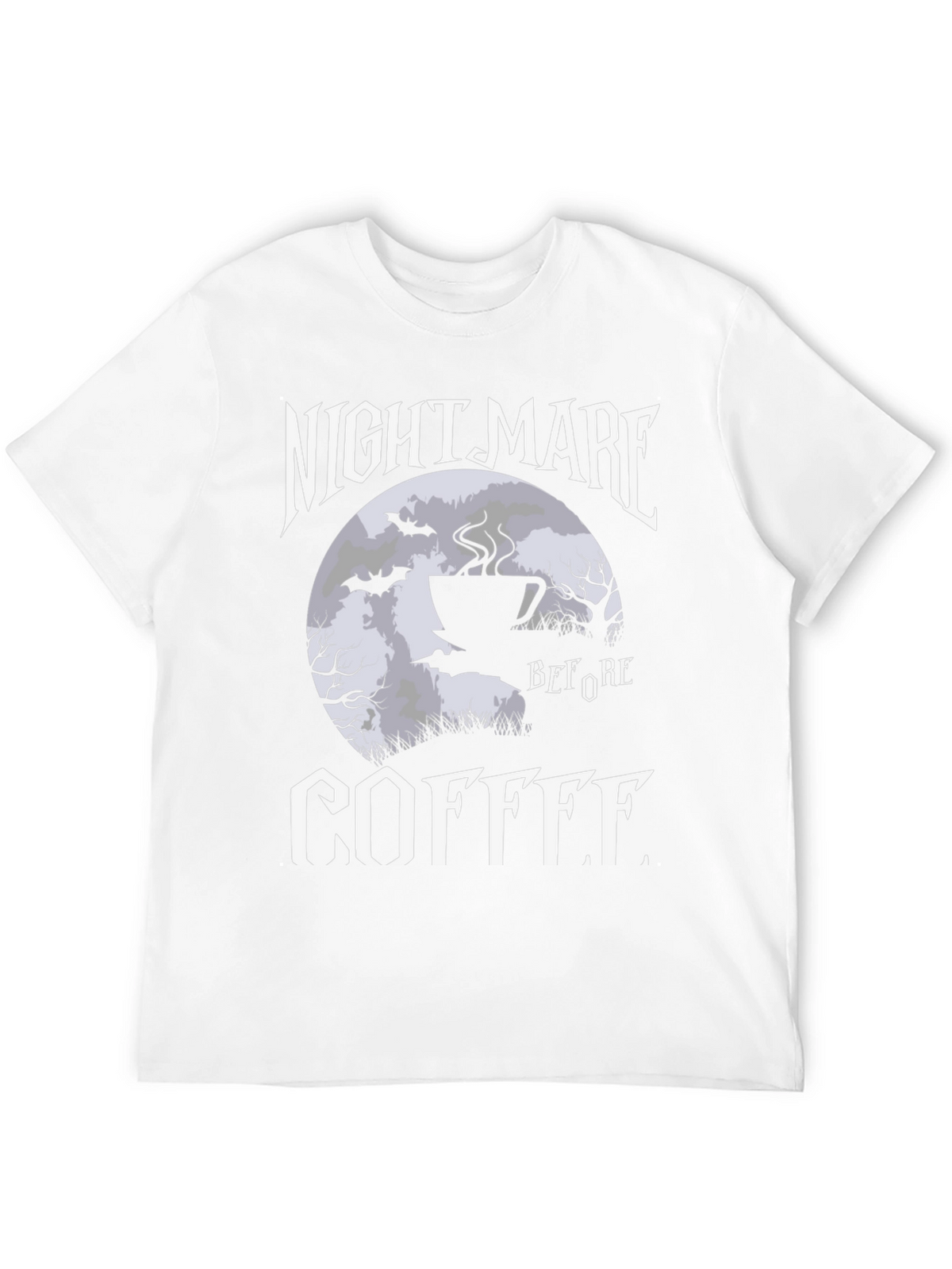 Nightmare Before Coffee Graphic T-Shirt