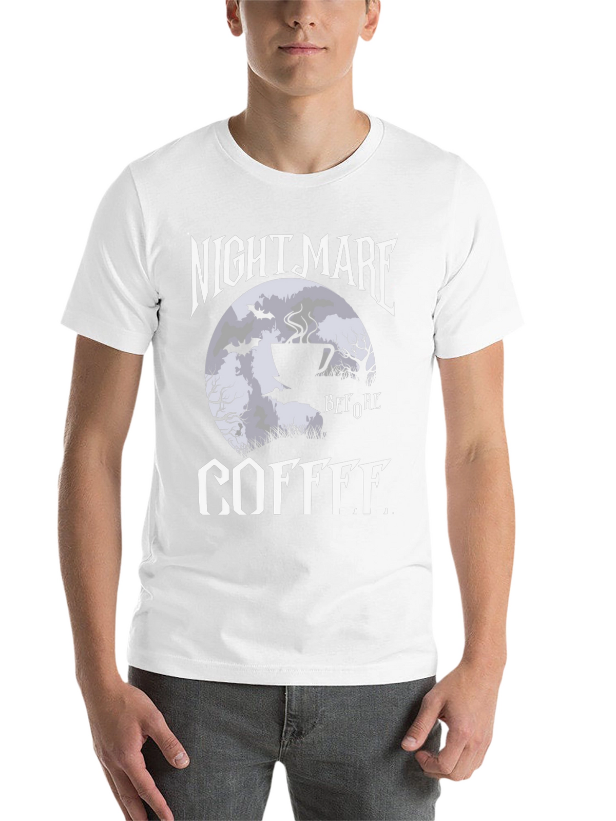Nightmare Before Coffee Graphic T-Shirt