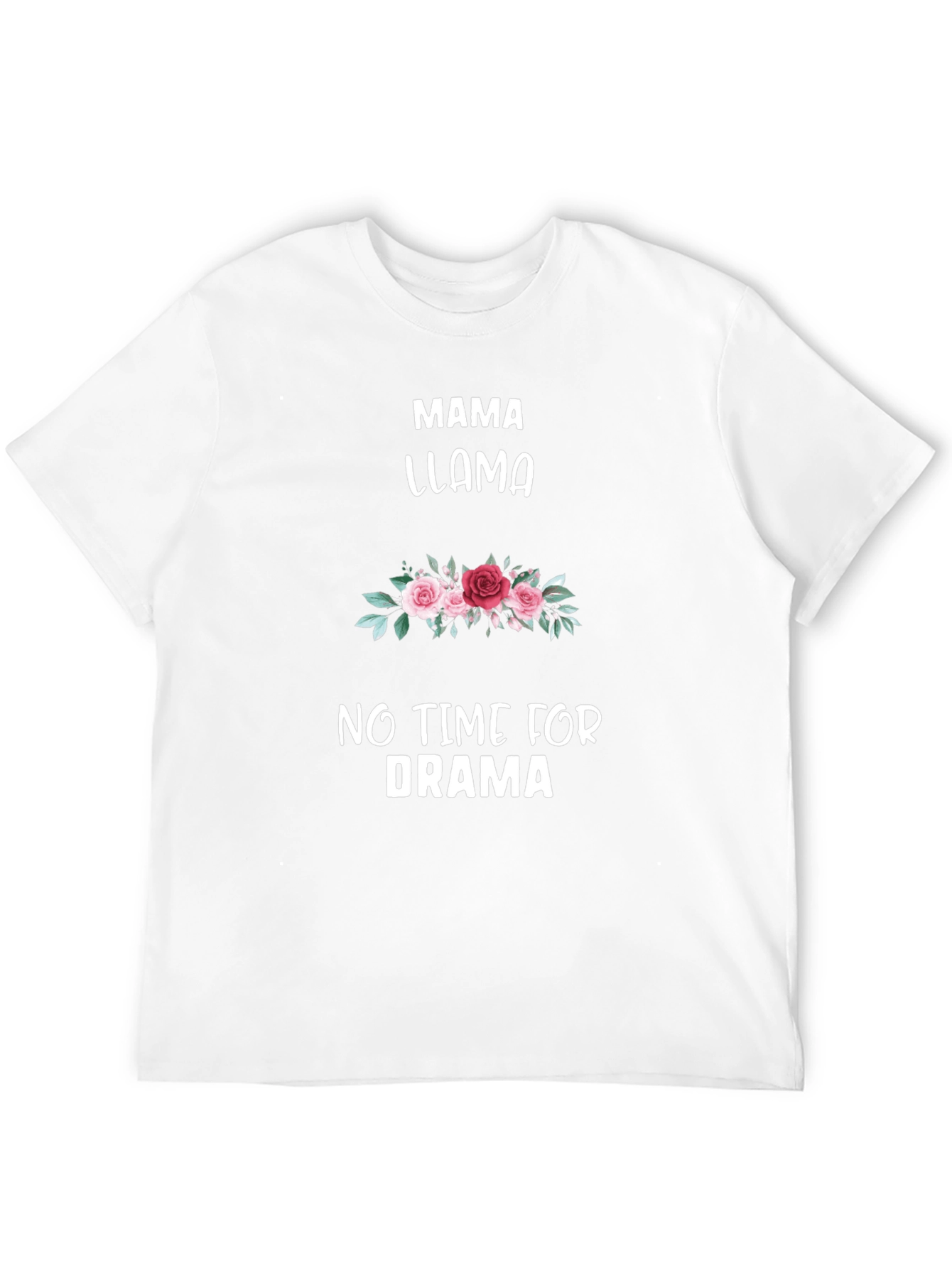Mama Llama T-Shirt: No Time for Drama