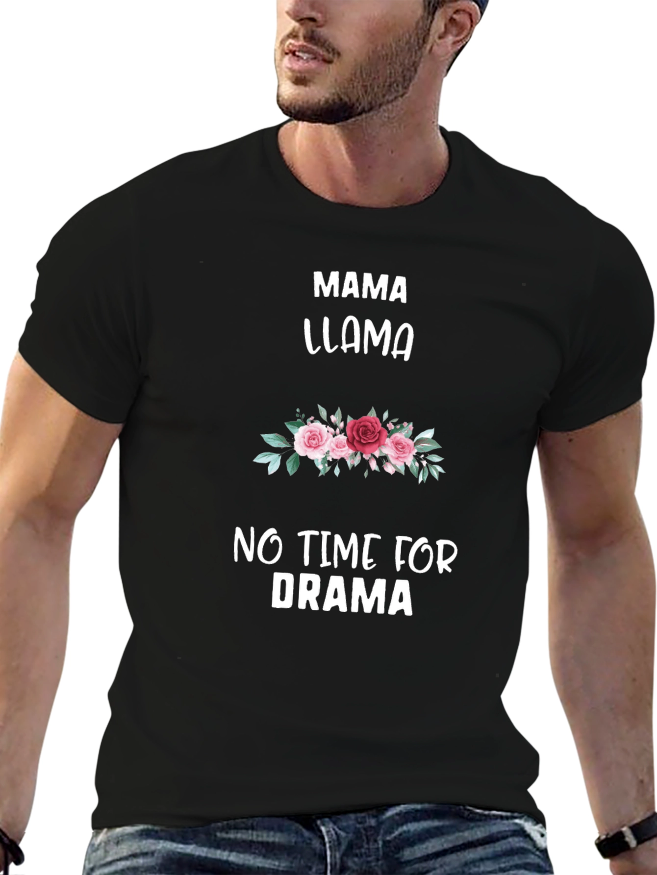 Mama Llama T-Shirt: No Time for Drama