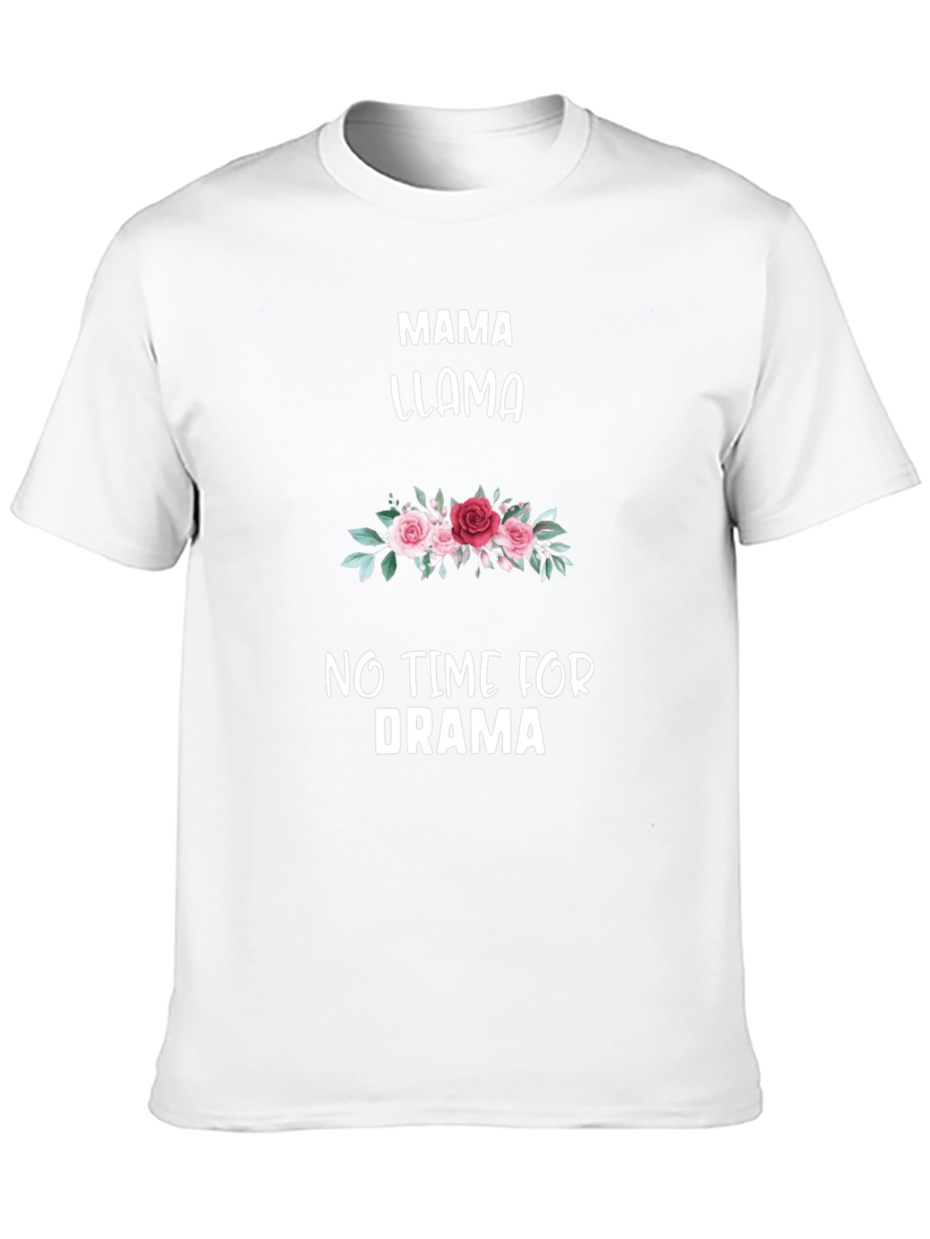 Mama Llama T-Shirt: No Time for Drama