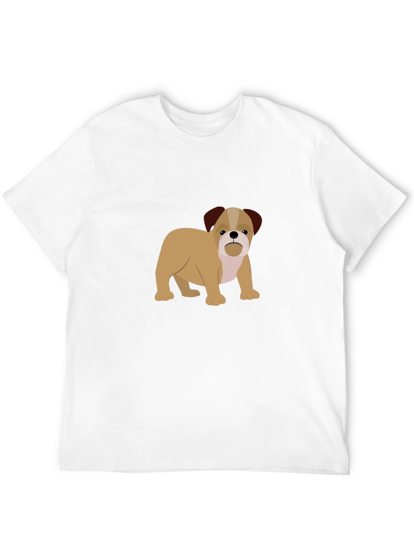 Bulldog Graphic Black T-Shirt