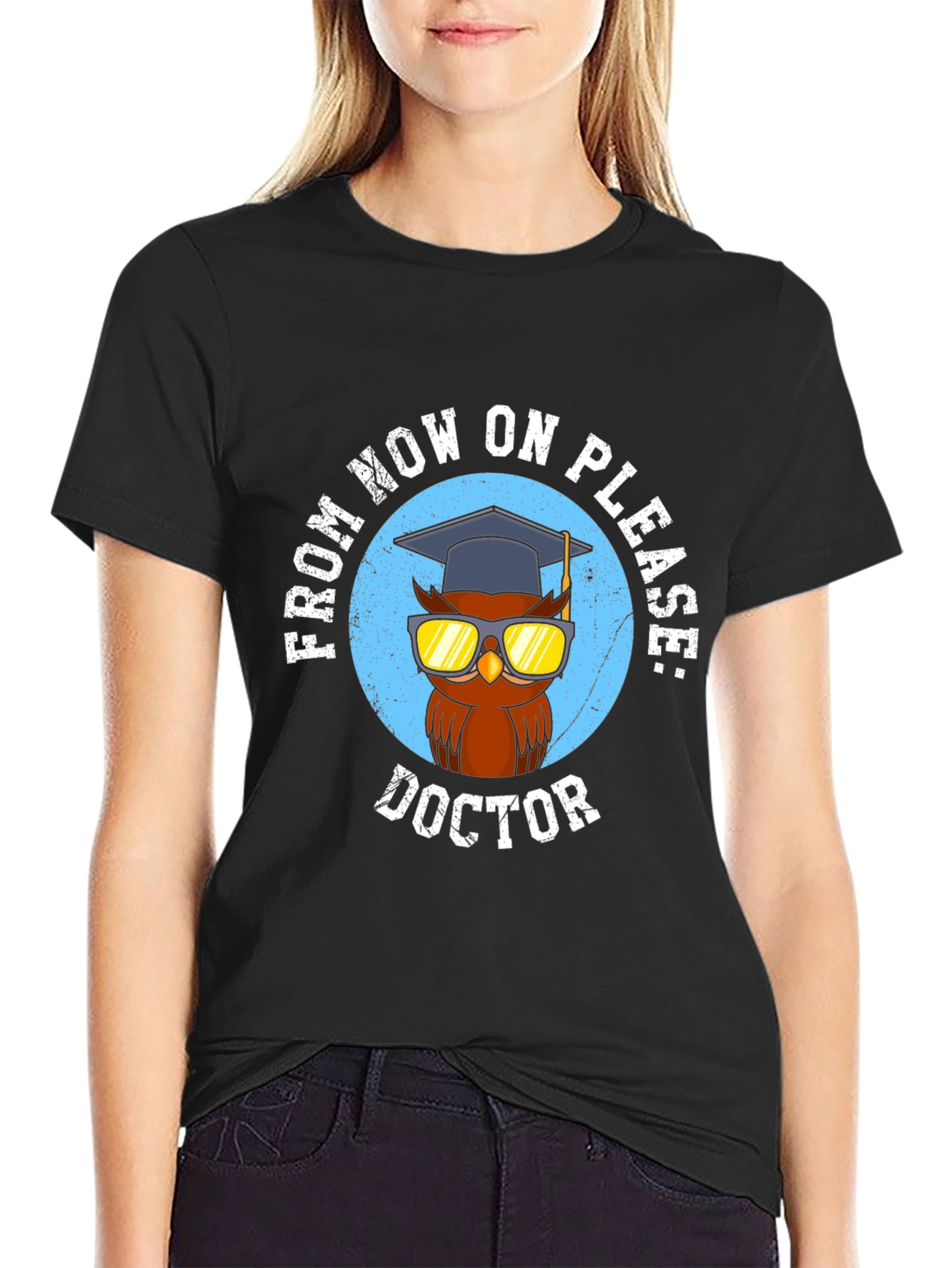 Doctor Owl Graduation T-Shirt