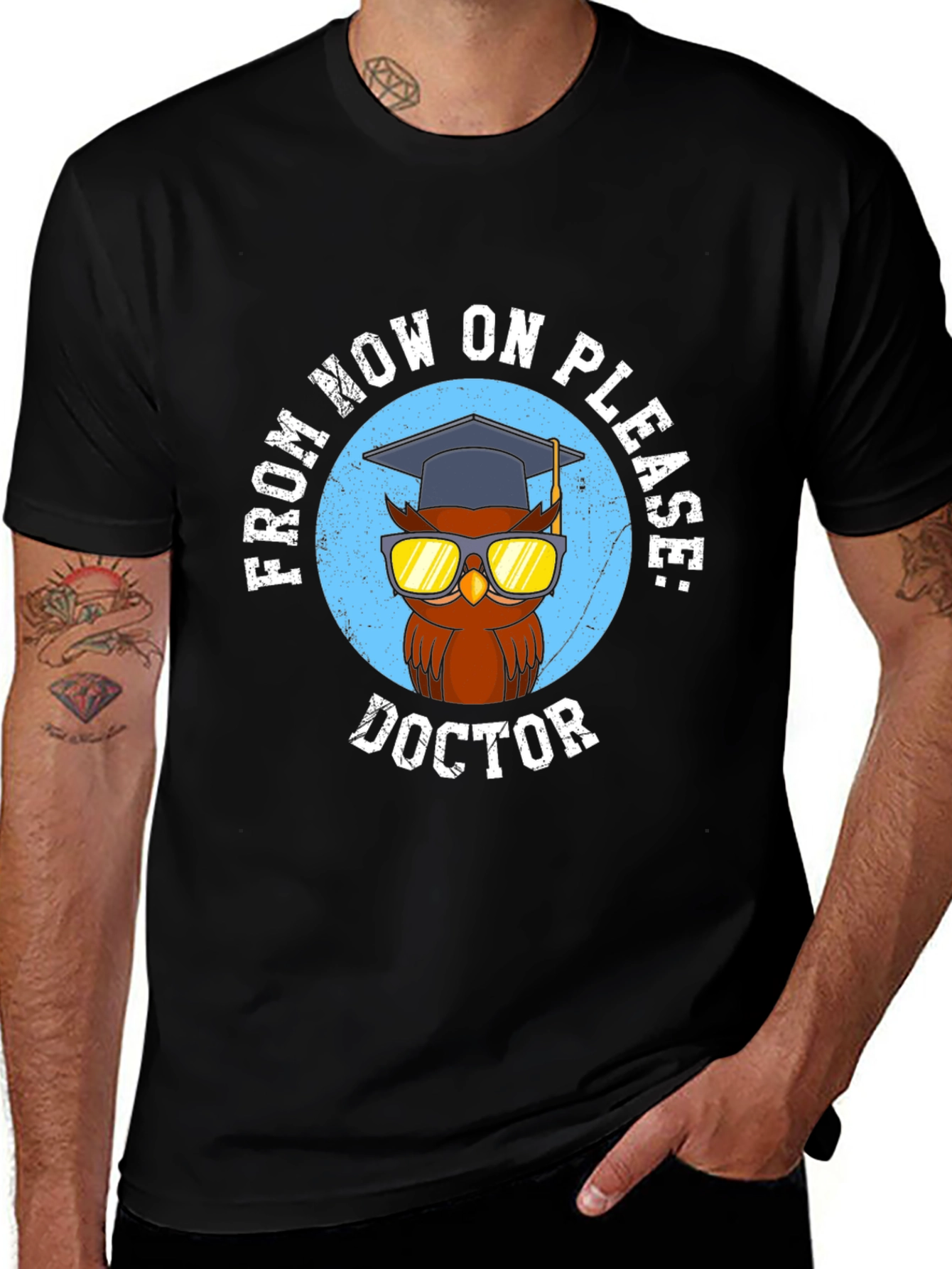 Doctor Owl Graduation T-Shirt